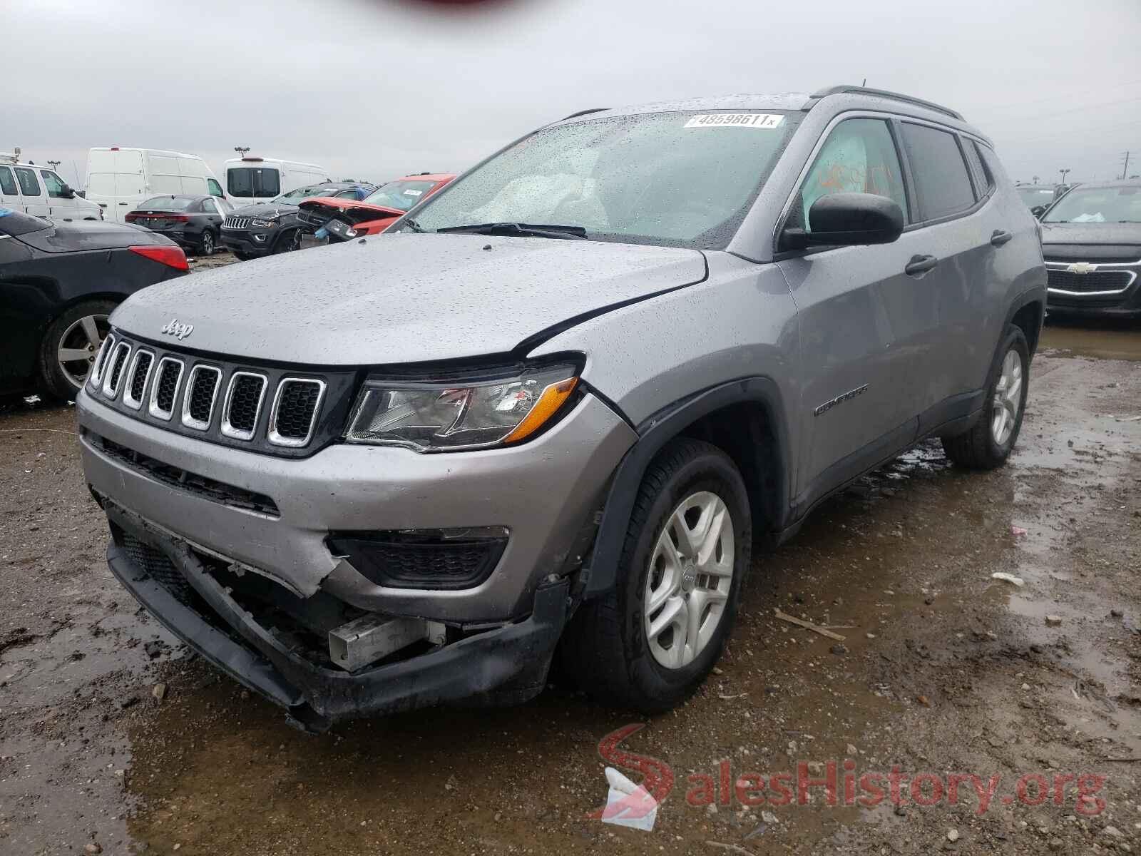 3C4NJCAB1KT612539 2019 JEEP COMPASS