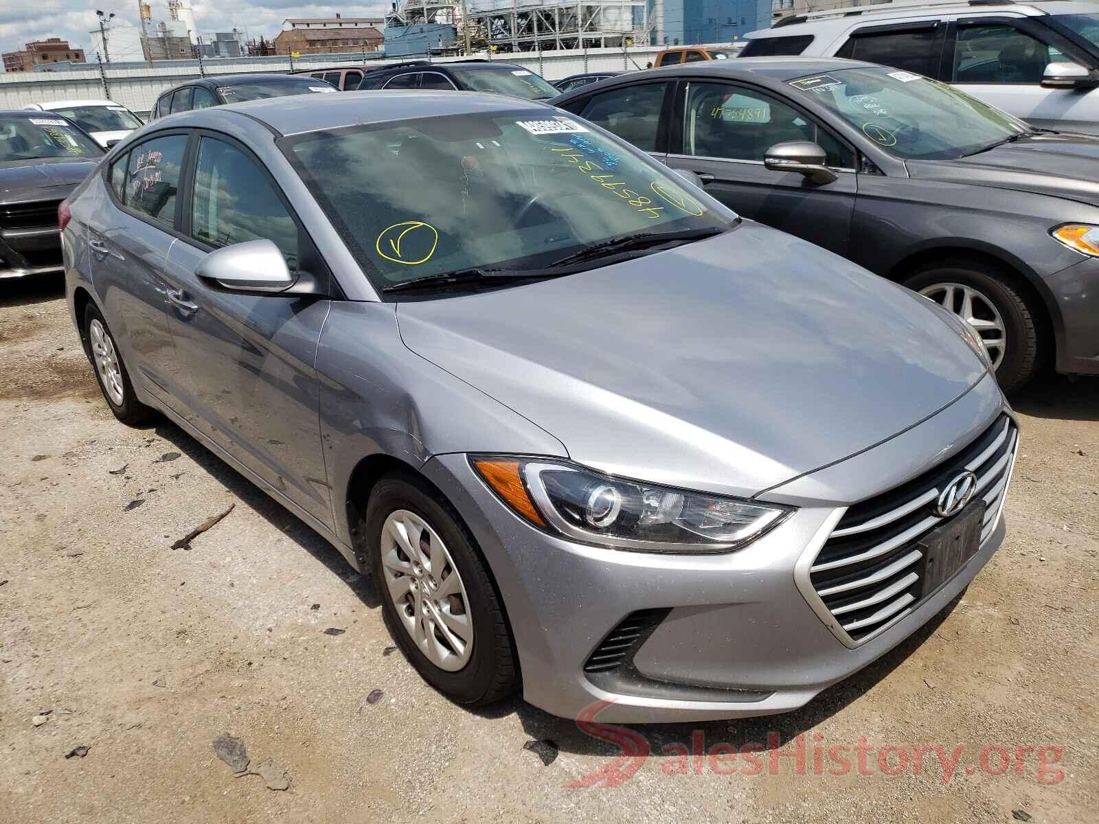 5NPD74LFXHH104367 2017 HYUNDAI ELANTRA