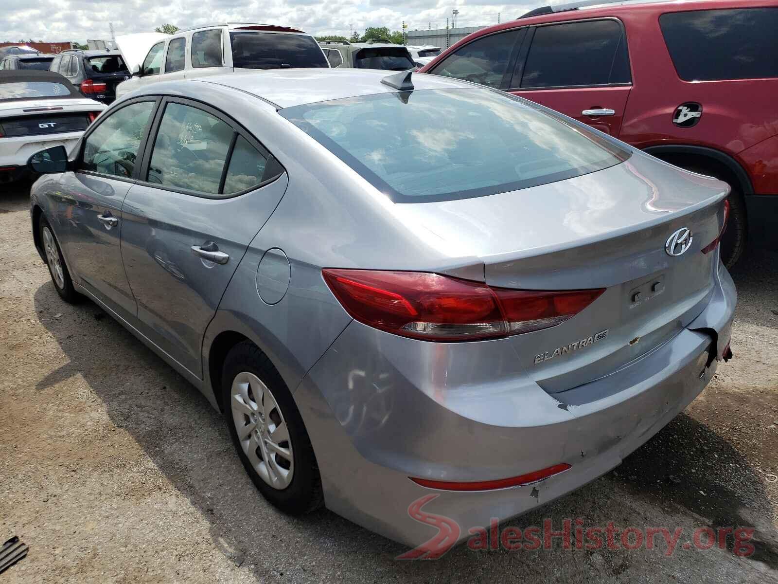 5NPD74LFXHH104367 2017 HYUNDAI ELANTRA