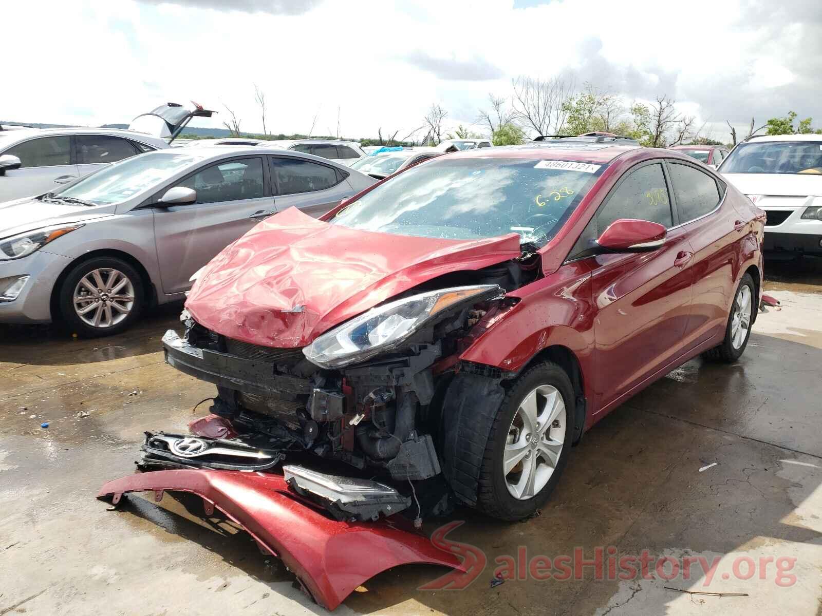 5NPDH4AE3GH792251 2016 HYUNDAI ELANTRA