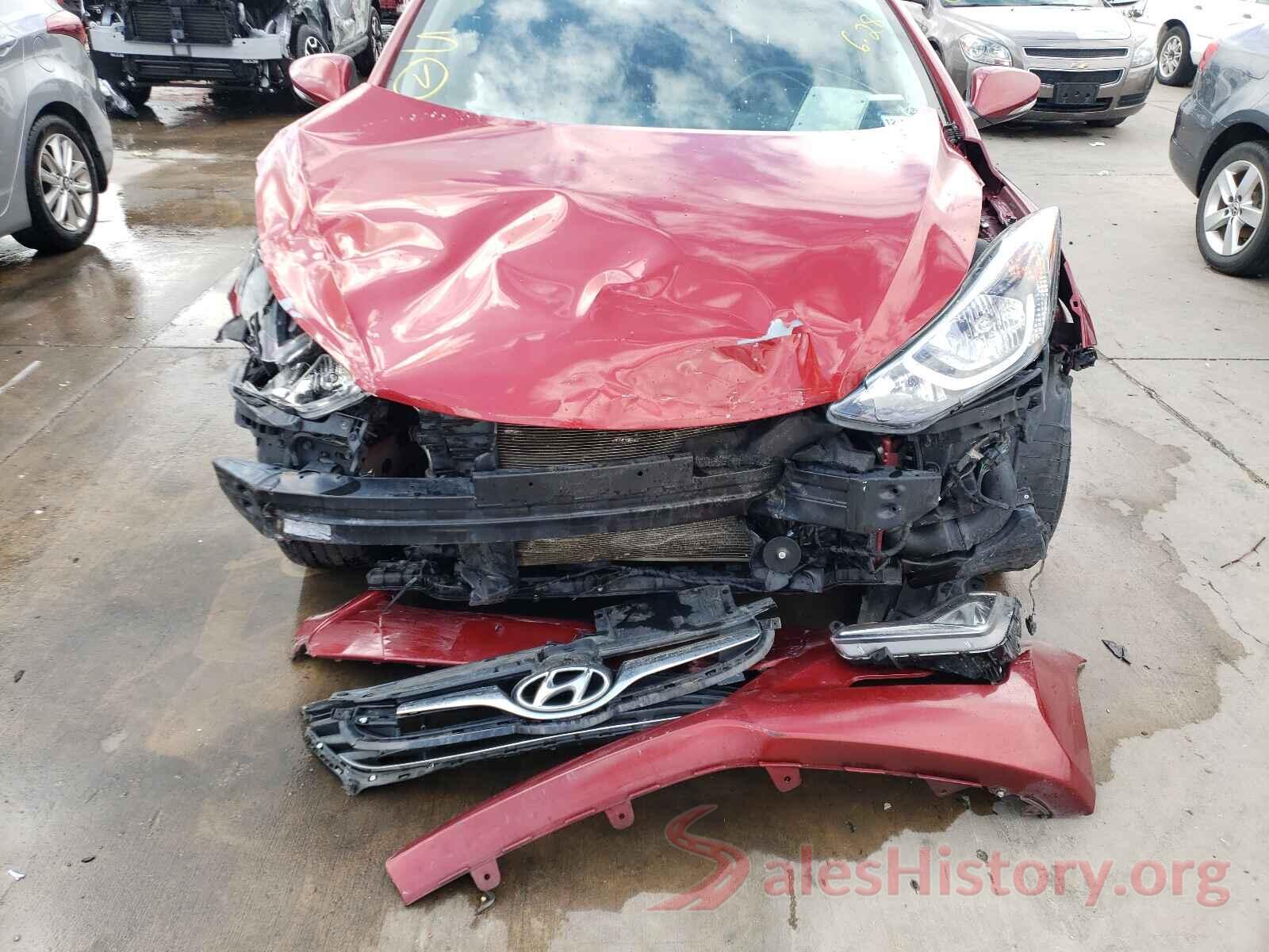 5NPDH4AE3GH792251 2016 HYUNDAI ELANTRA