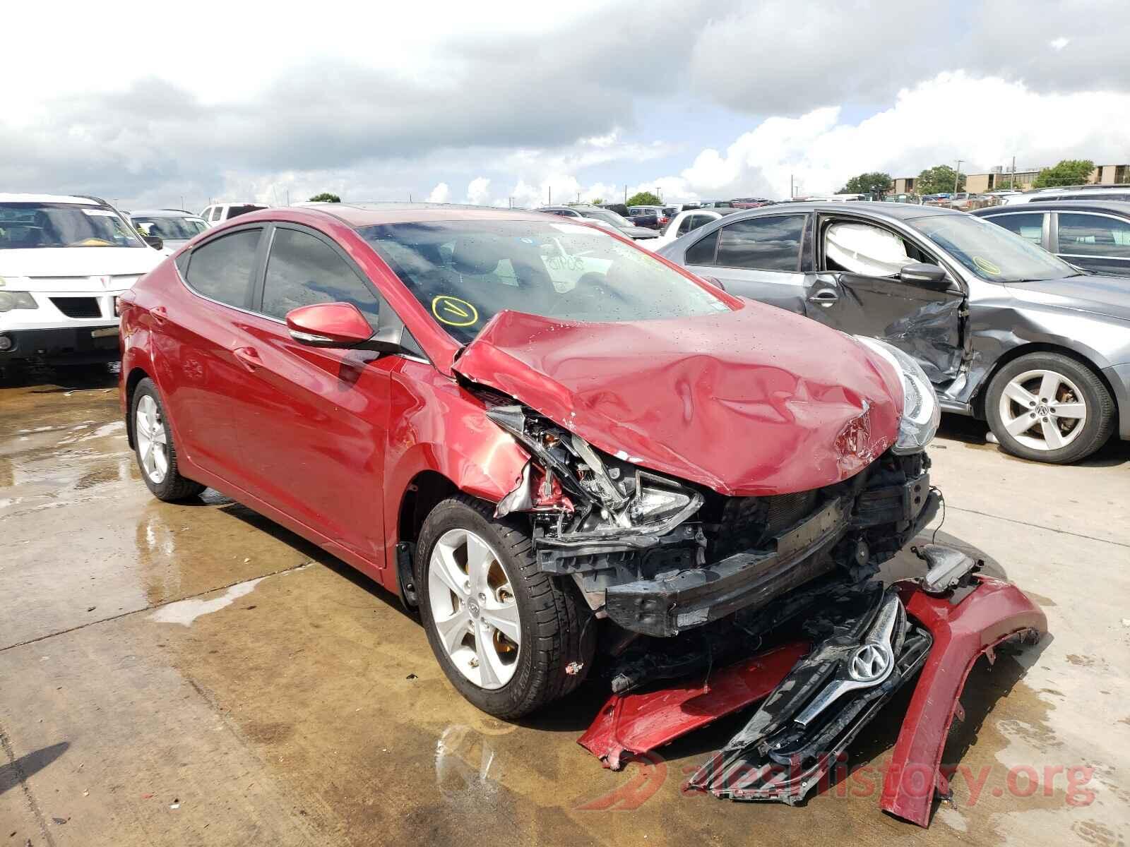 5NPDH4AE3GH792251 2016 HYUNDAI ELANTRA