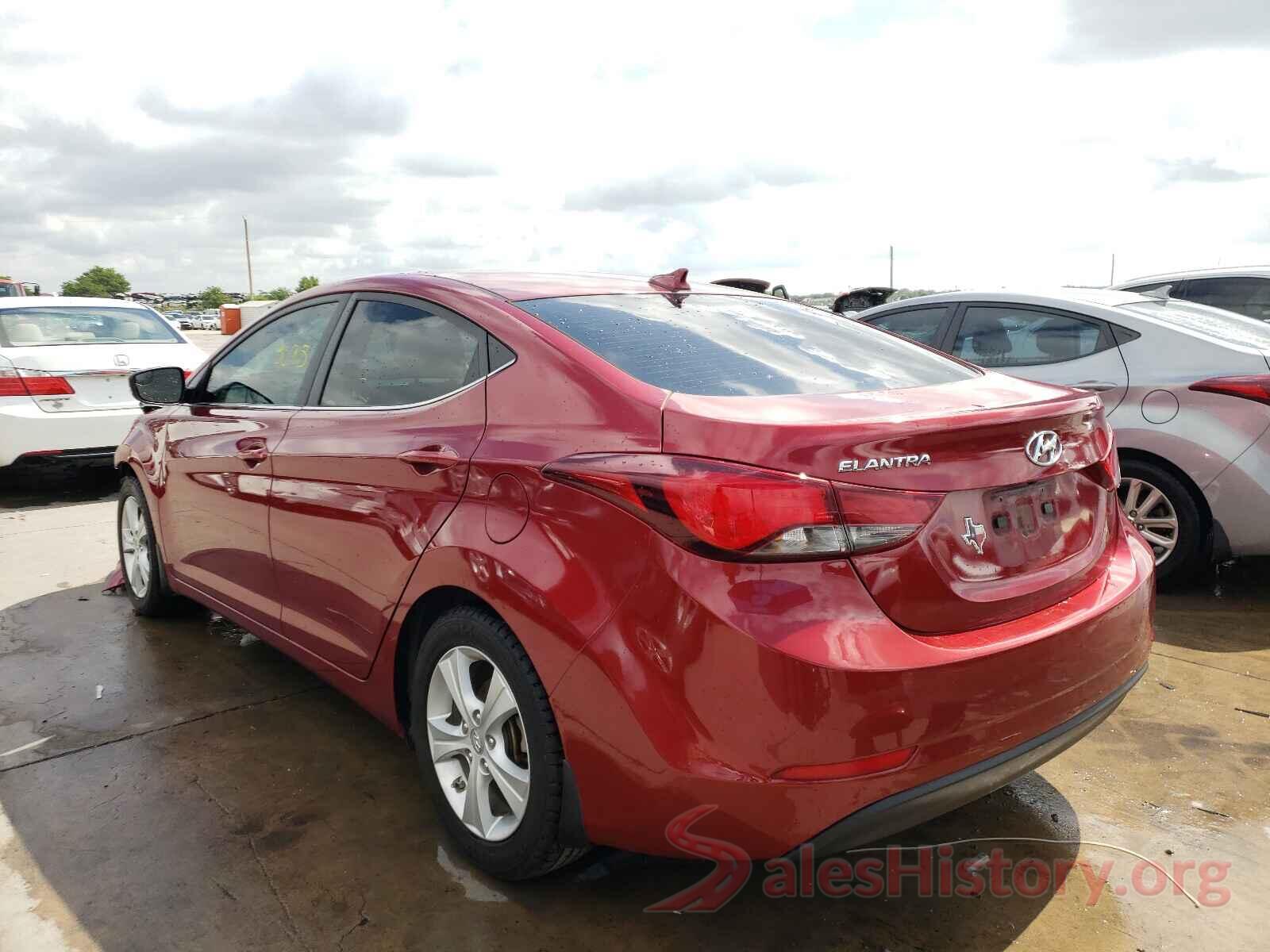 5NPDH4AE3GH792251 2016 HYUNDAI ELANTRA