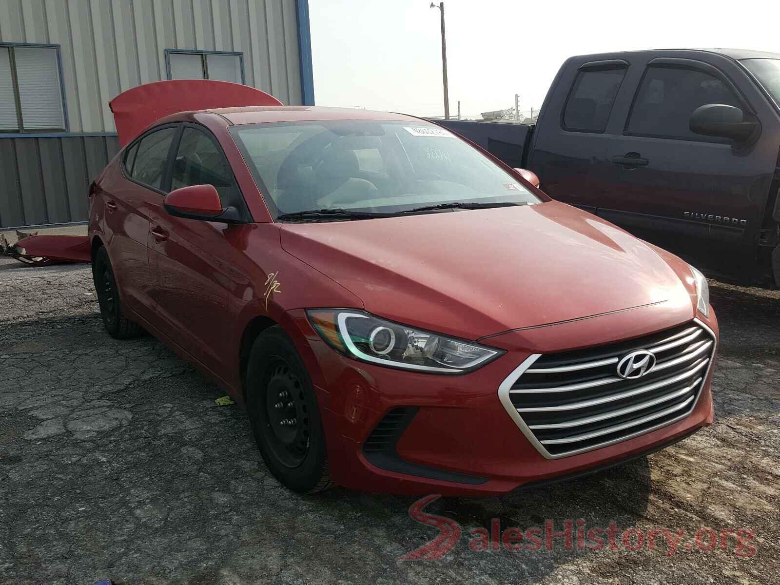 5NPD74LF7HH136287 2017 HYUNDAI ELANTRA