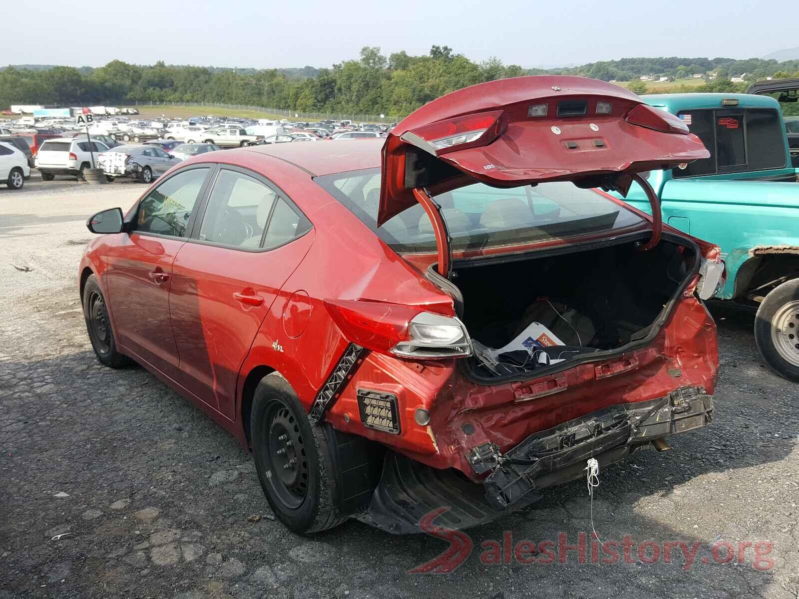 5NPD74LF7HH136287 2017 HYUNDAI ELANTRA