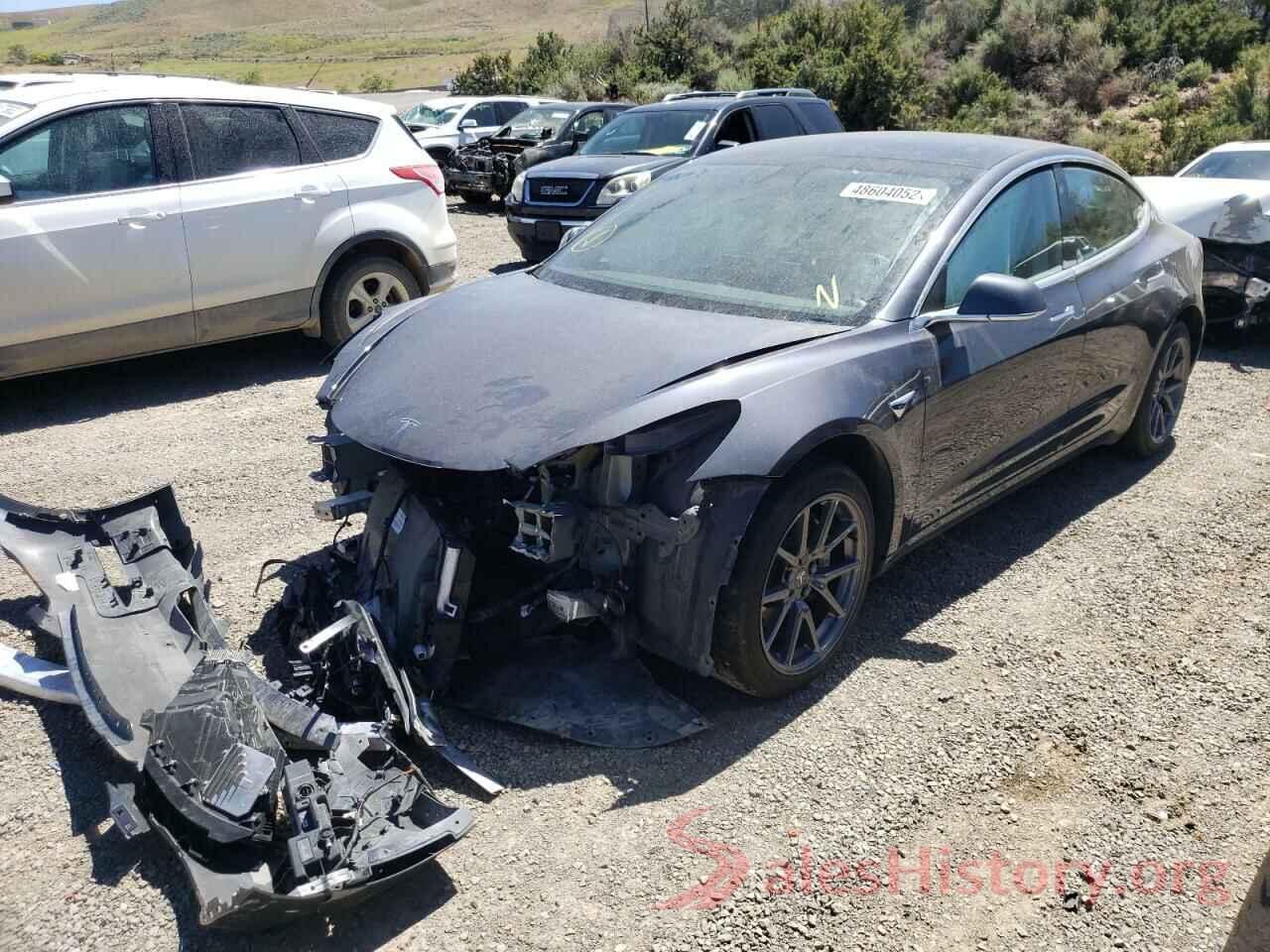 5YJ3E1EB5LF711164 2020 TESLA MODEL 3