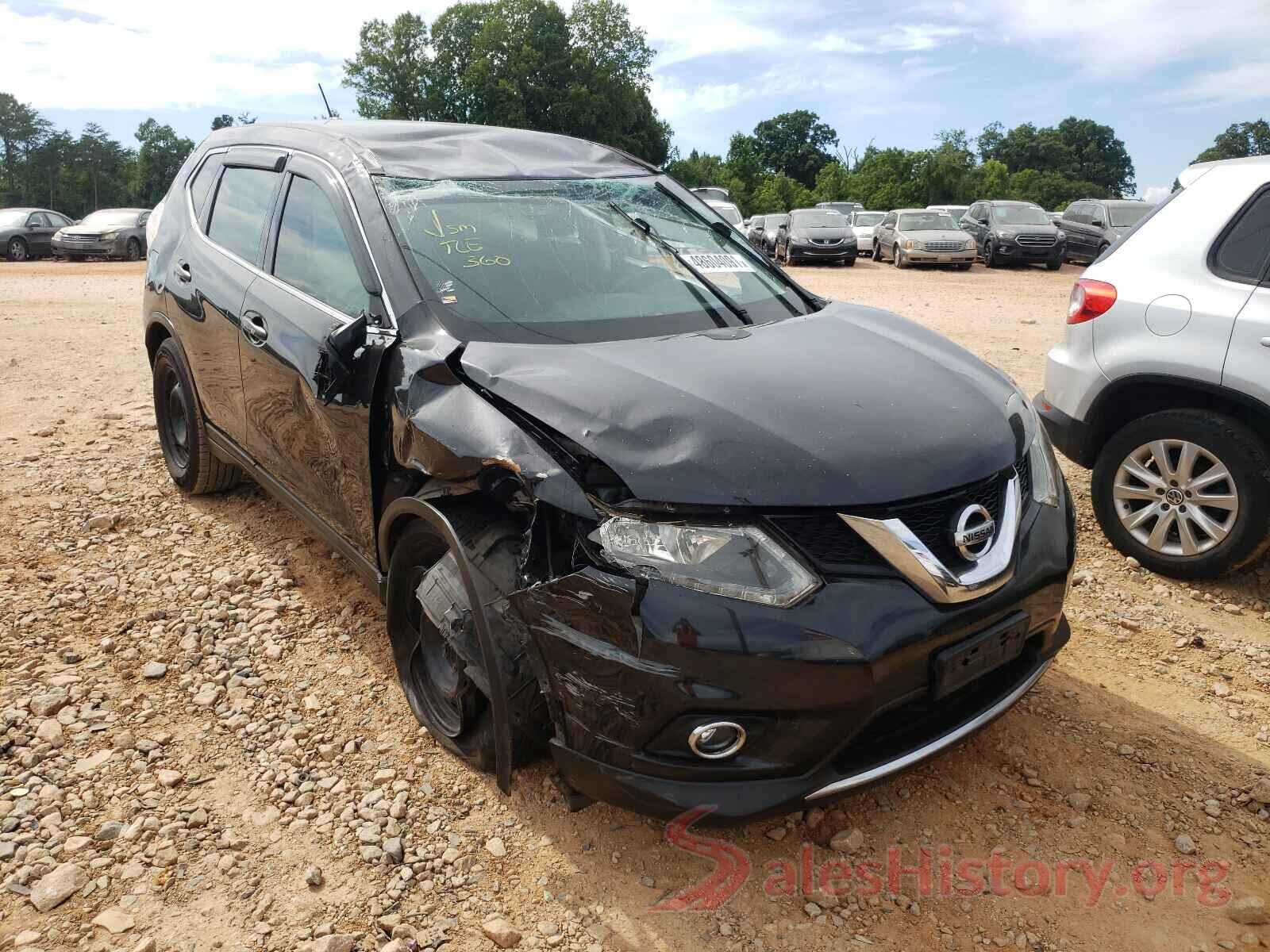 5N1AT2MT6GC877141 2016 NISSAN ROGUE