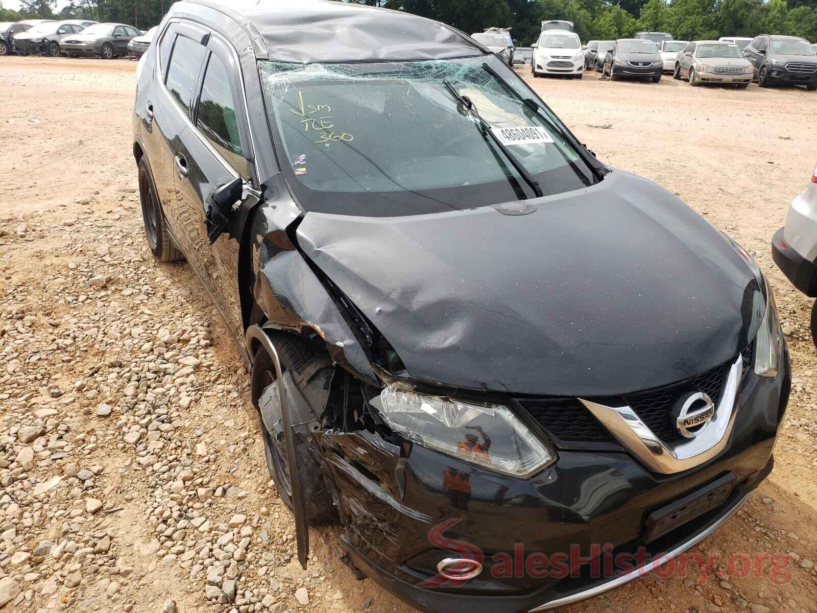 5N1AT2MT6GC877141 2016 NISSAN ROGUE