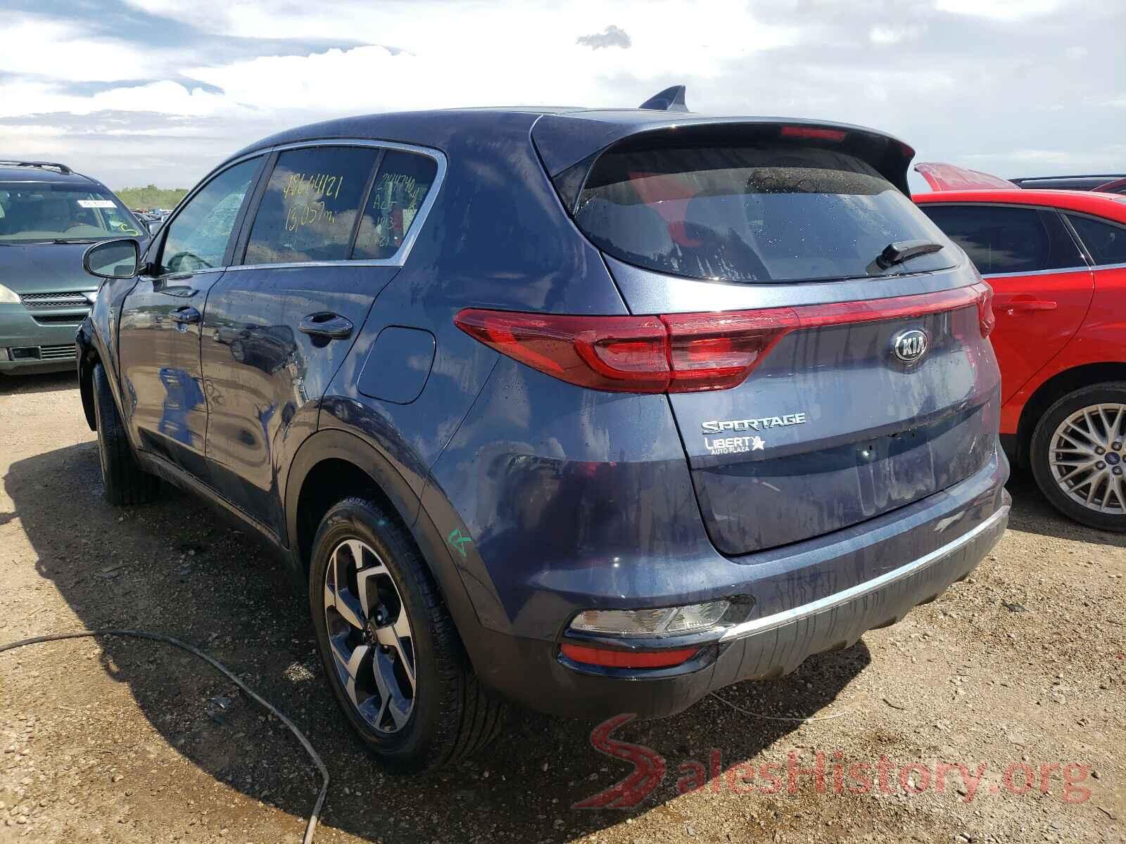 KNDPMCAC3M7843412 2021 KIA SPORTAGE