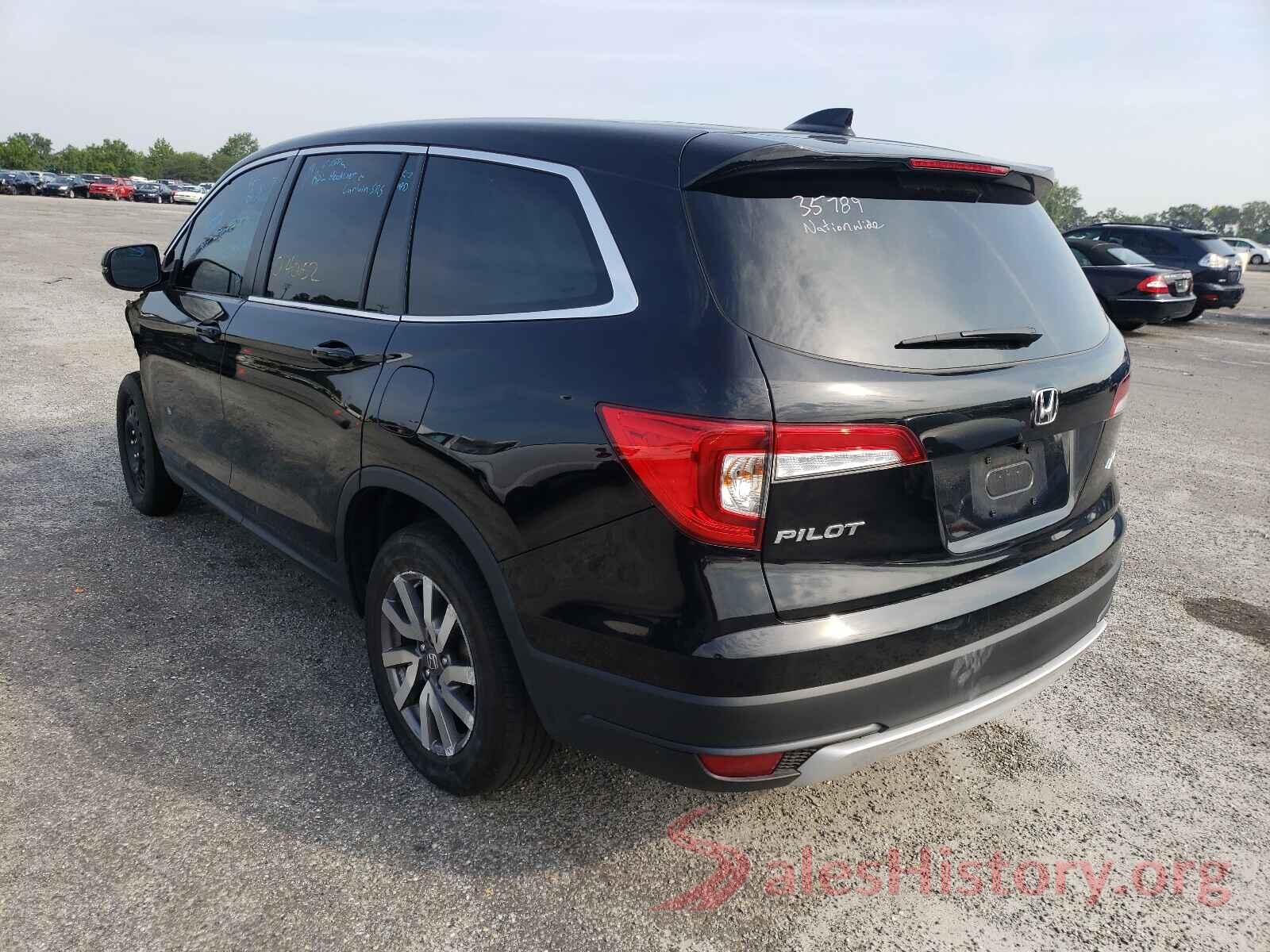 5FNYF6H53KB093704 2019 HONDA PILOT