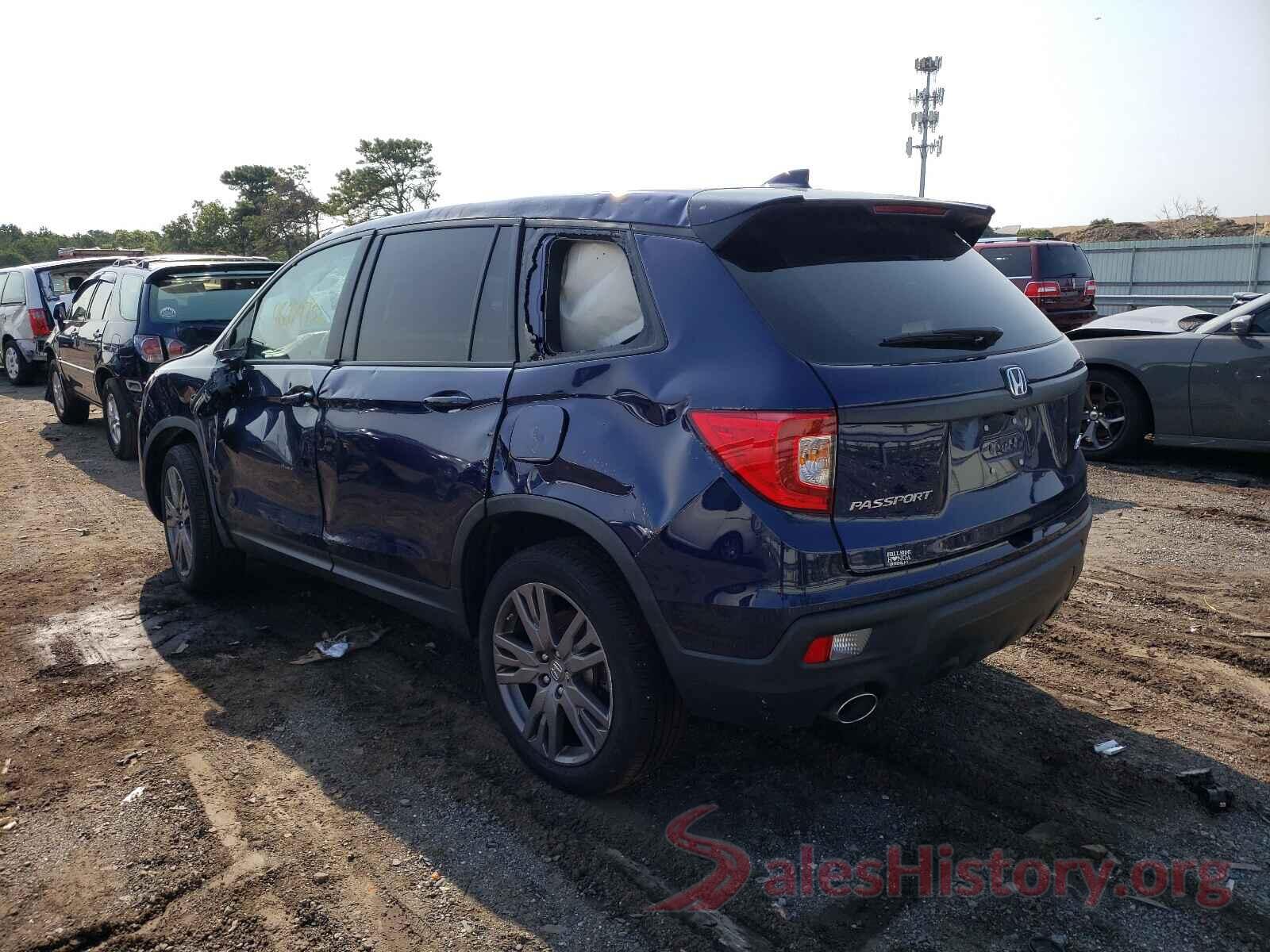 5FNYF8H52LB010731 2020 HONDA PASSPORT