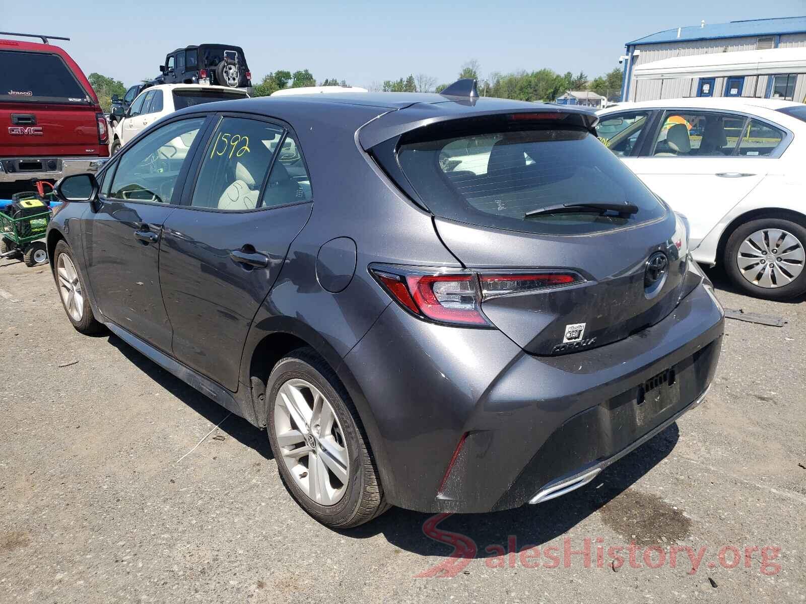 JTND4MBEXM3122581 2021 TOYOTA COROLLA