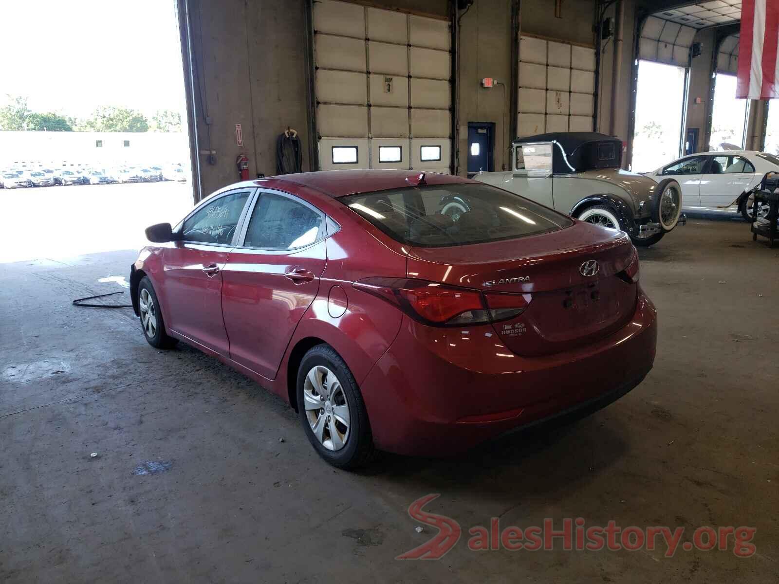 5NPDH4AE1GH738656 2016 HYUNDAI ELANTRA