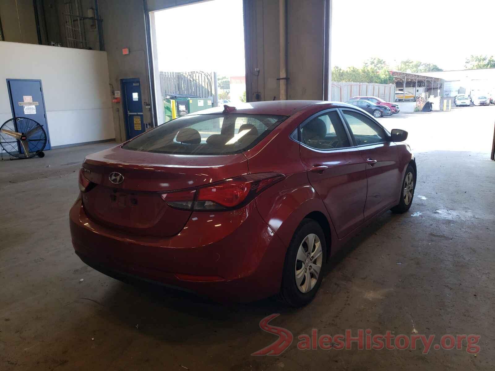 5NPDH4AE1GH738656 2016 HYUNDAI ELANTRA