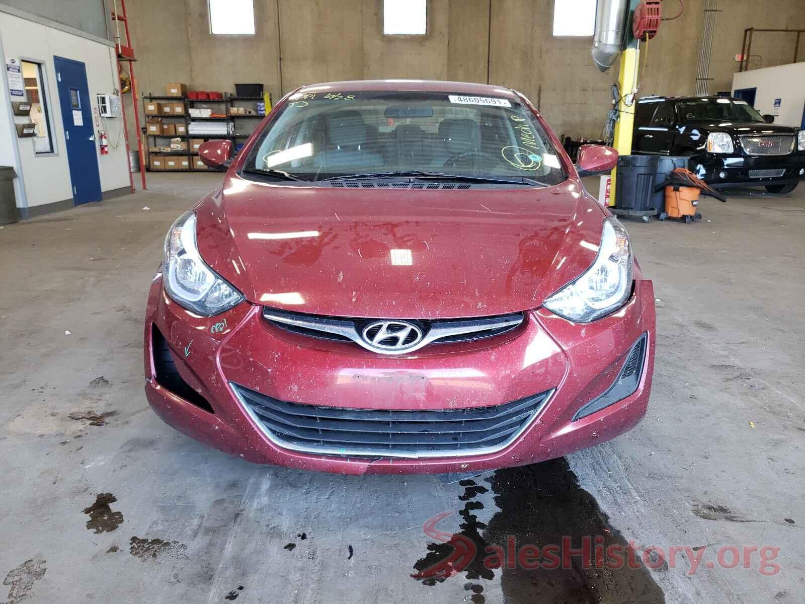 5NPDH4AE1GH738656 2016 HYUNDAI ELANTRA