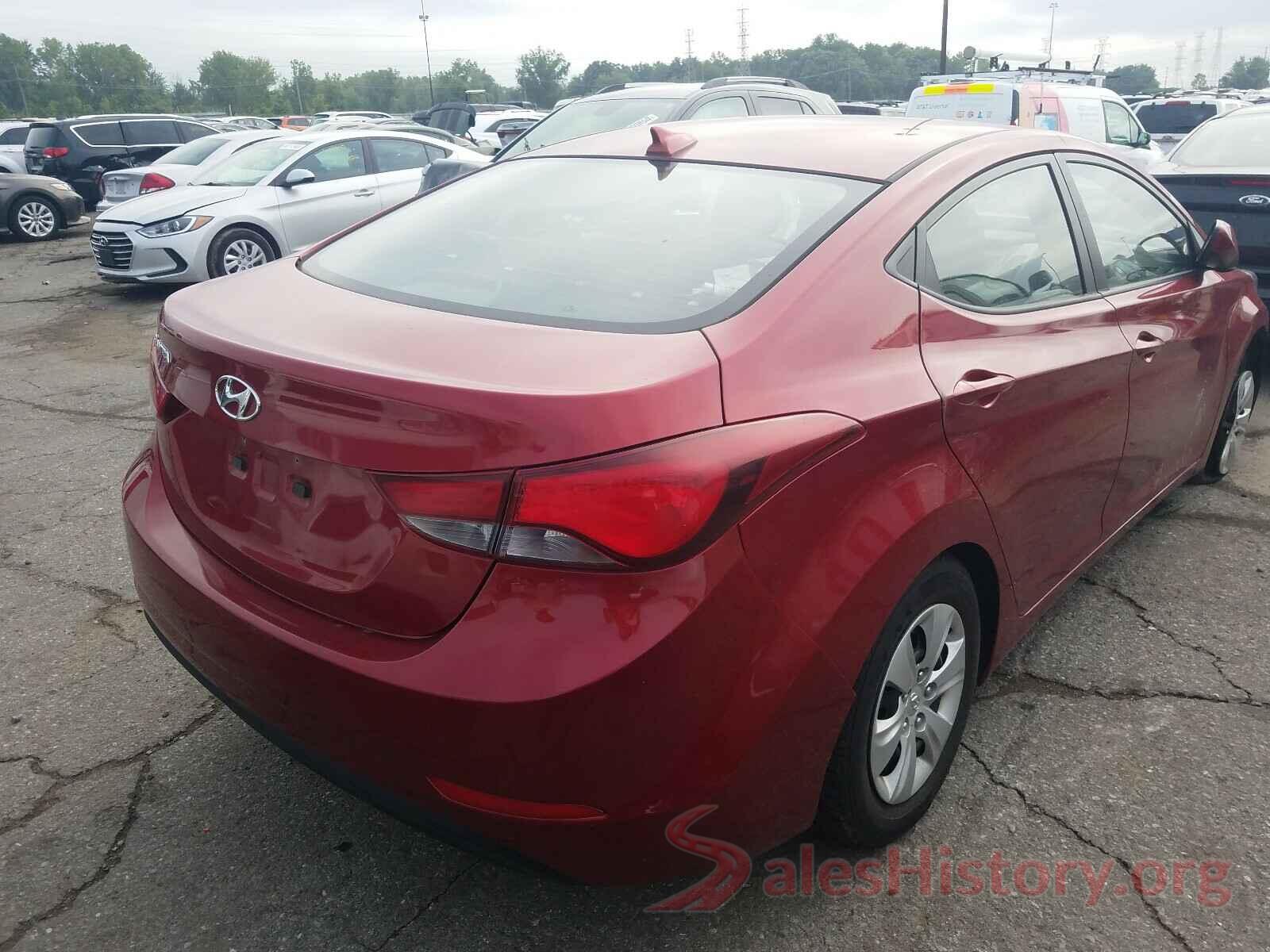 5NPDH4AEXGH673905 2016 HYUNDAI ELANTRA