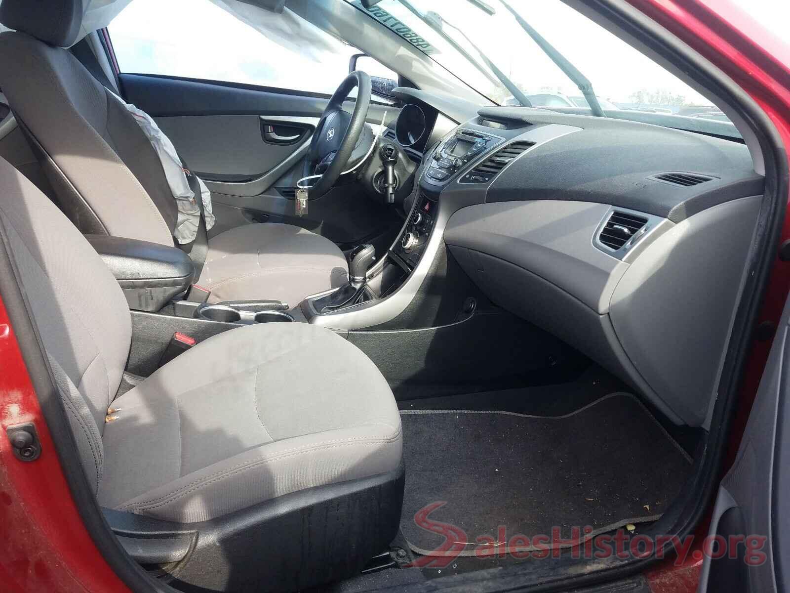 5NPDH4AEXGH673905 2016 HYUNDAI ELANTRA