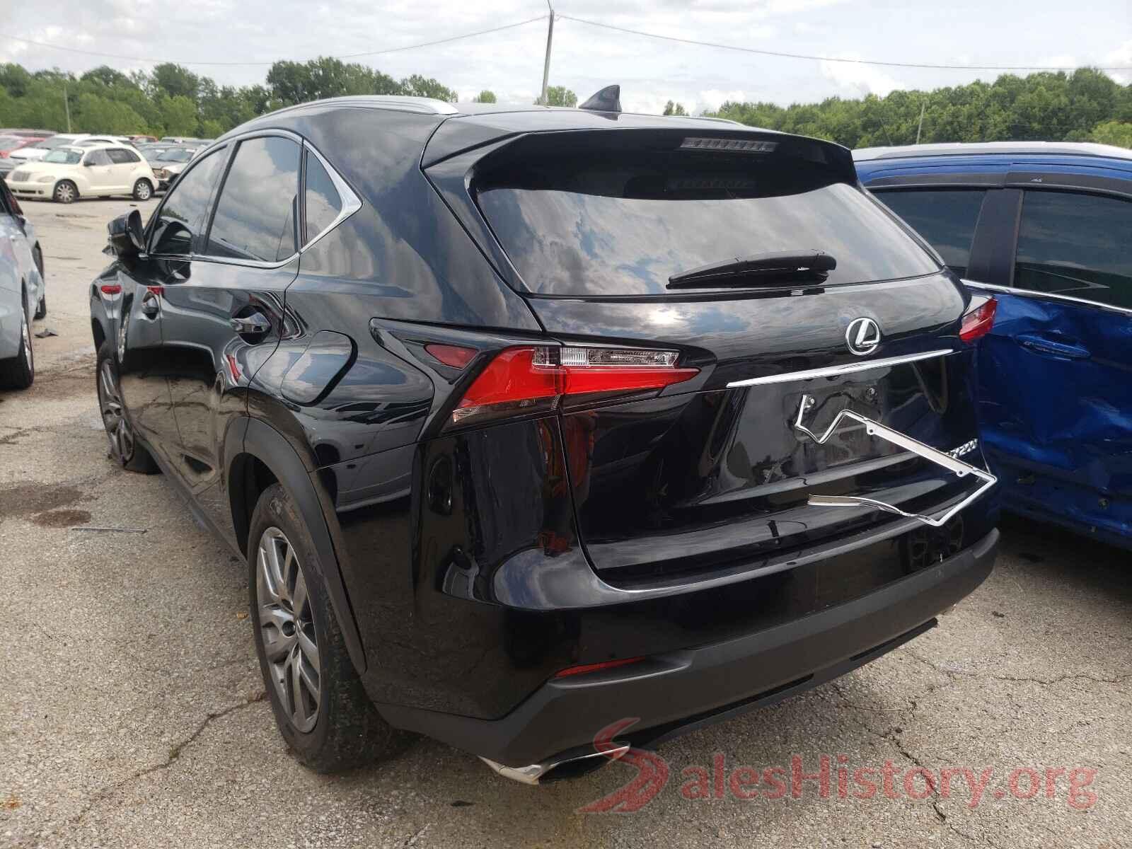 JTJBARBZXG2086208 2016 LEXUS NX