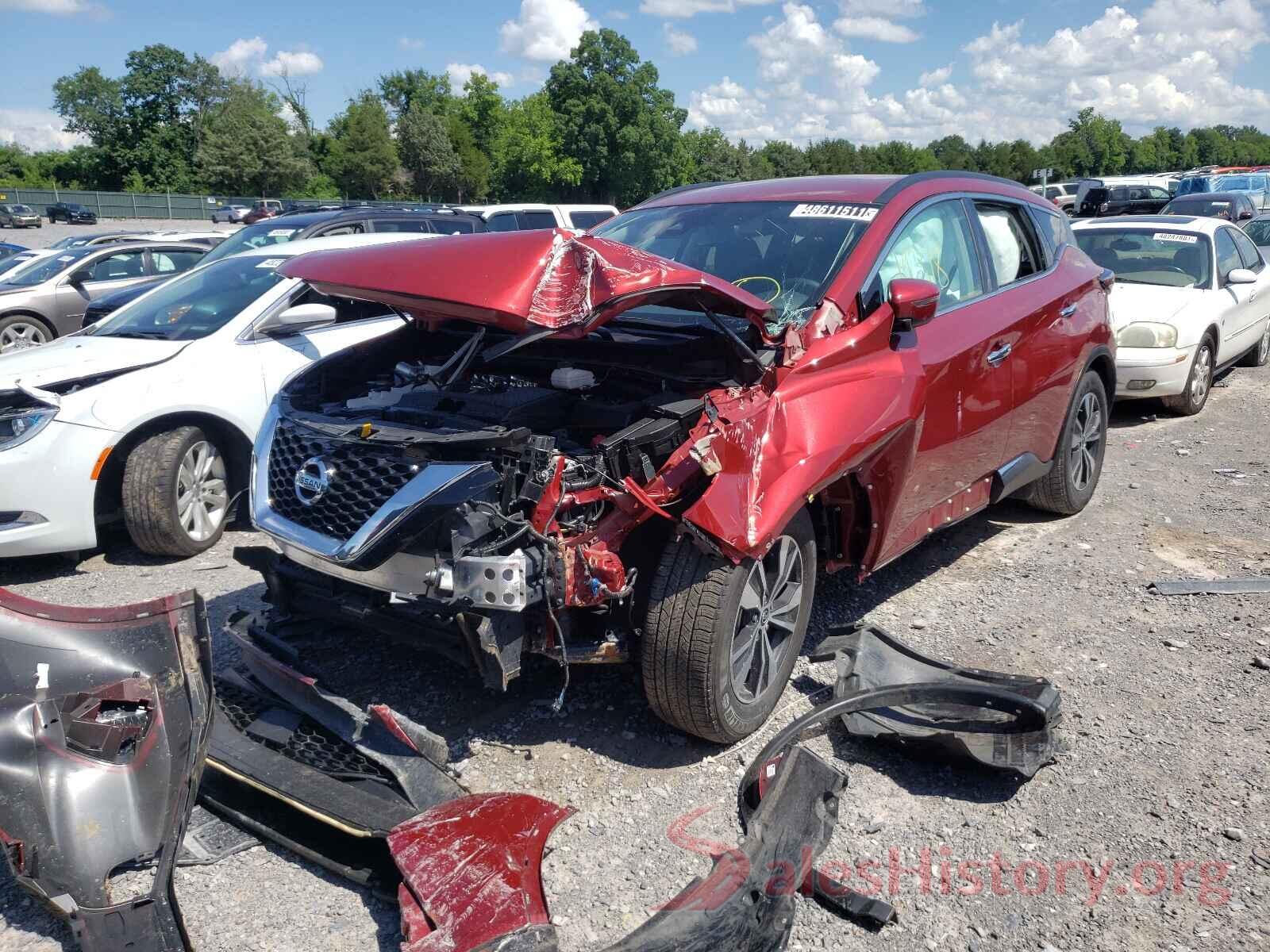 5N1AZ2BJXLN136019 2020 NISSAN MURANO