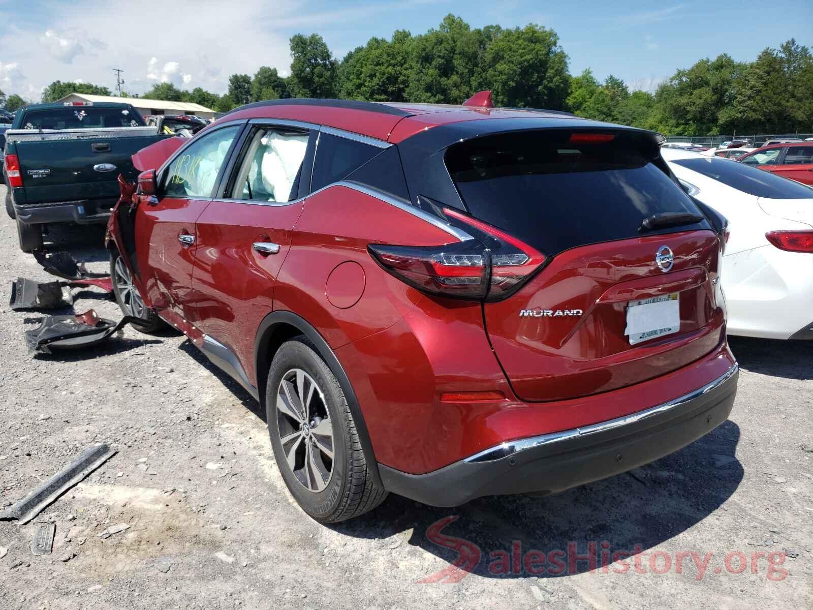 5N1AZ2BJXLN136019 2020 NISSAN MURANO