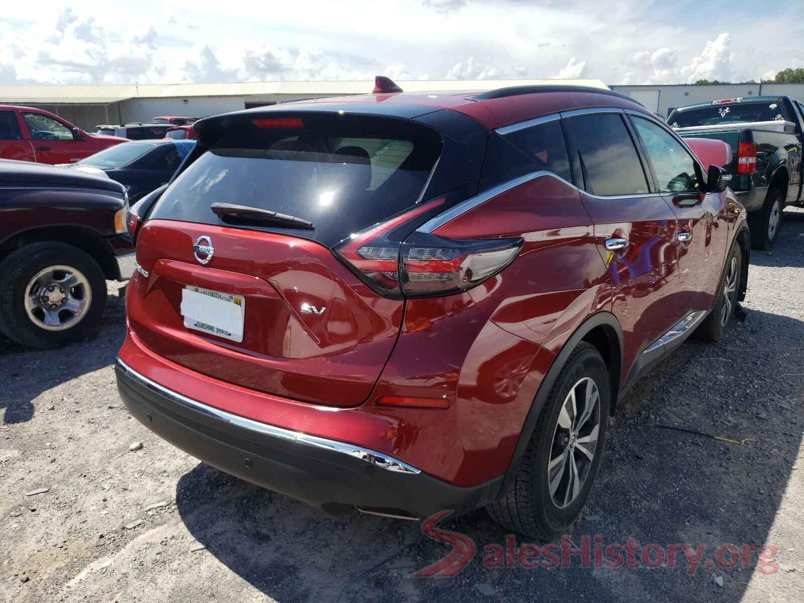 5N1AZ2BJXLN136019 2020 NISSAN MURANO