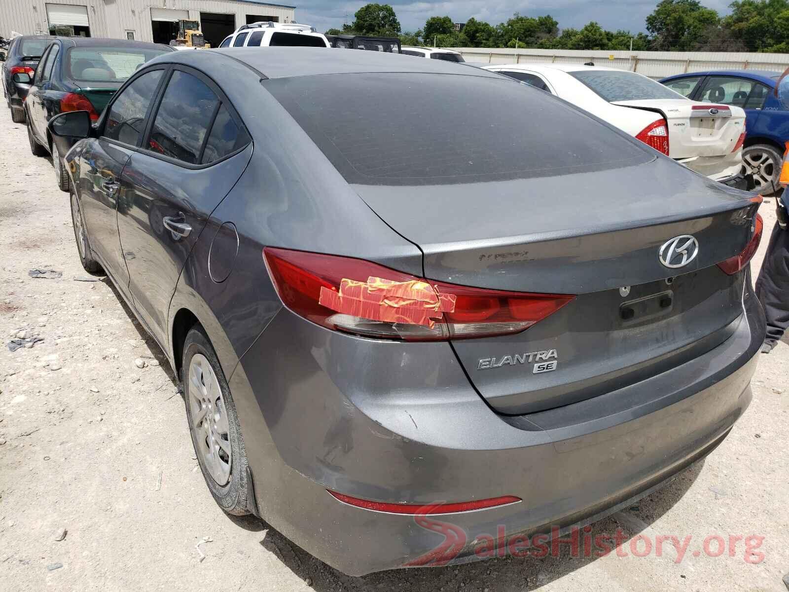 KMHD74LF4JU521345 2018 HYUNDAI ELANTRA