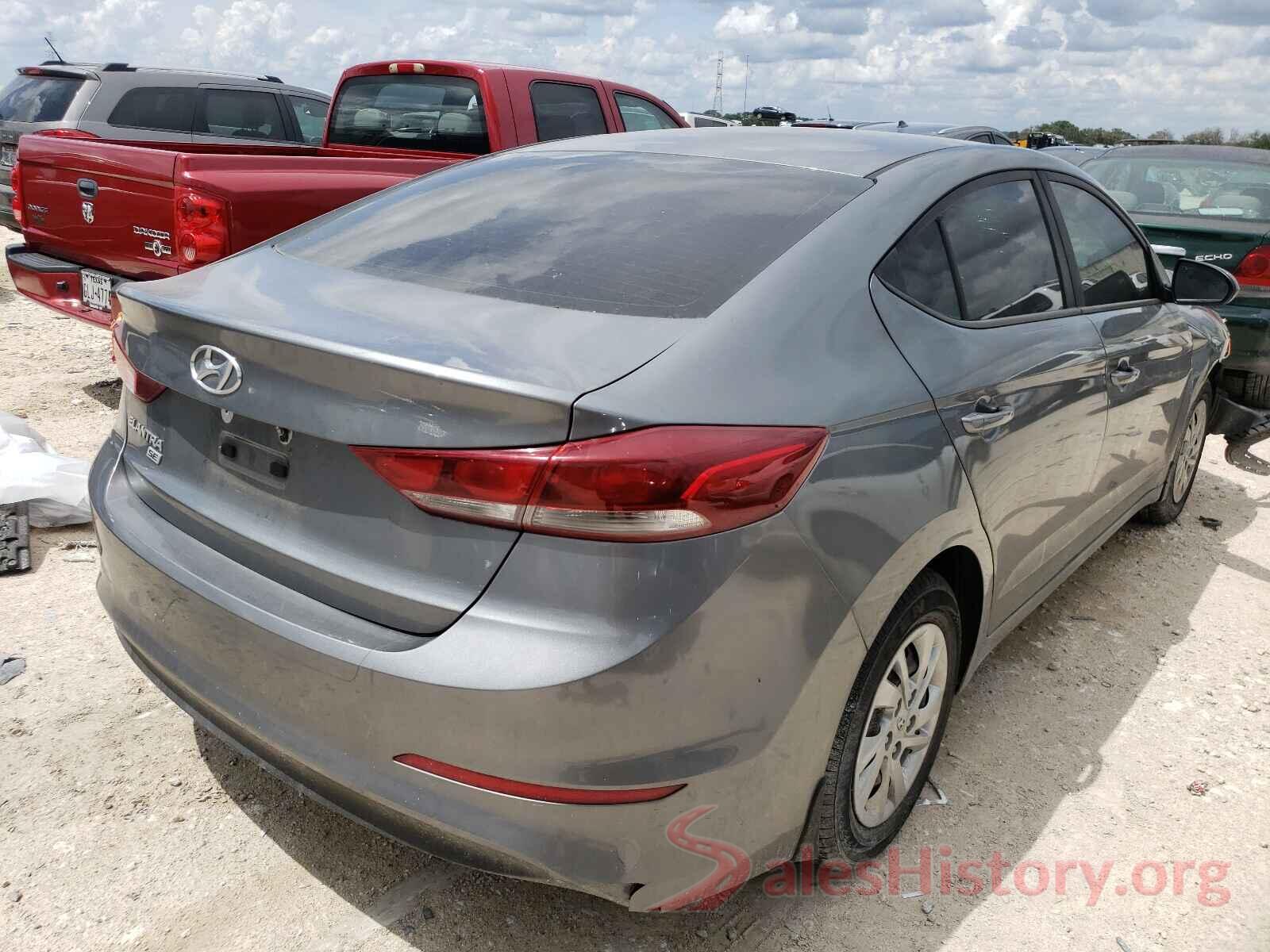 KMHD74LF4JU521345 2018 HYUNDAI ELANTRA