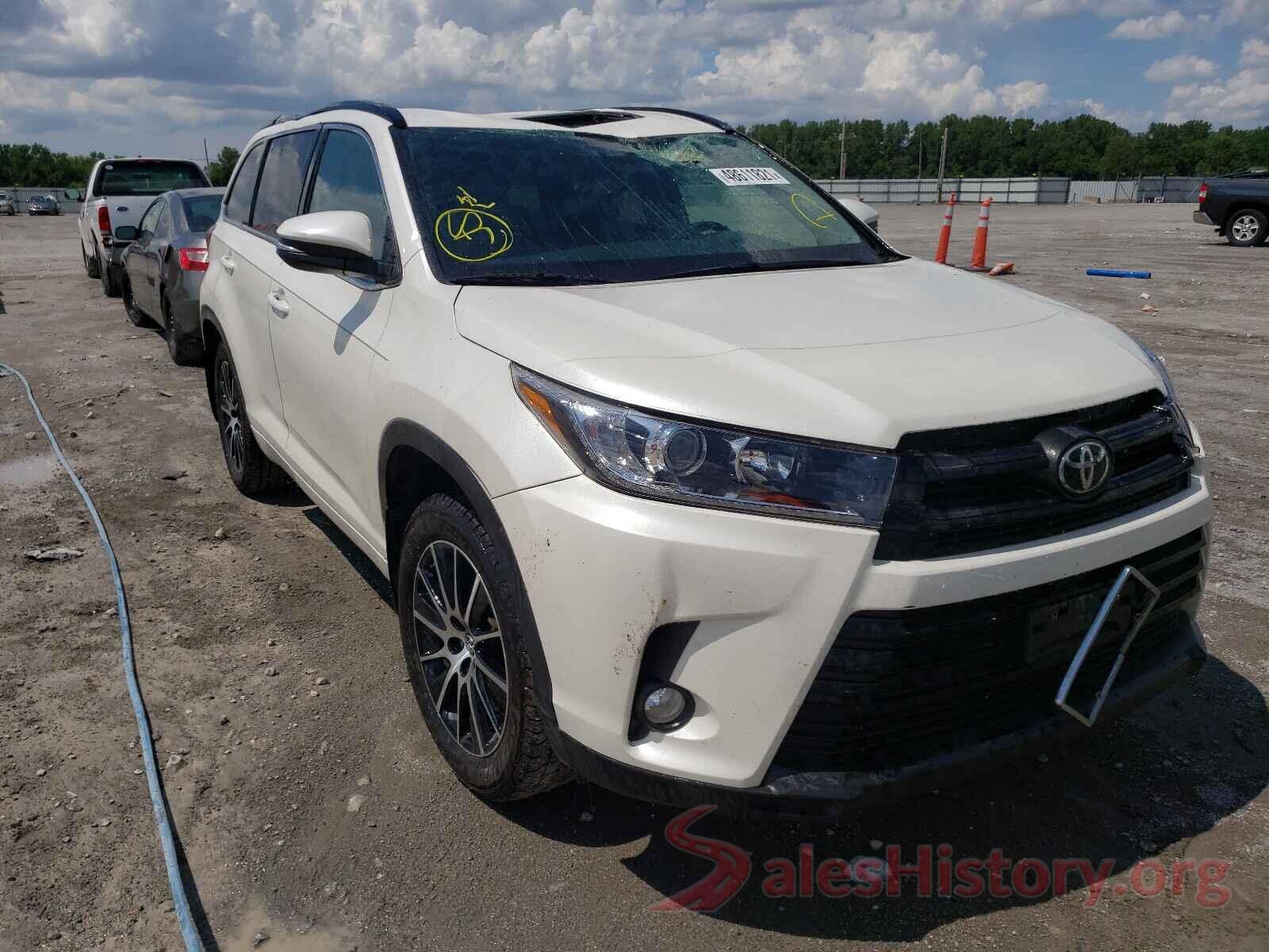 5TDJZRFH5HS517122 2017 TOYOTA HIGHLANDER