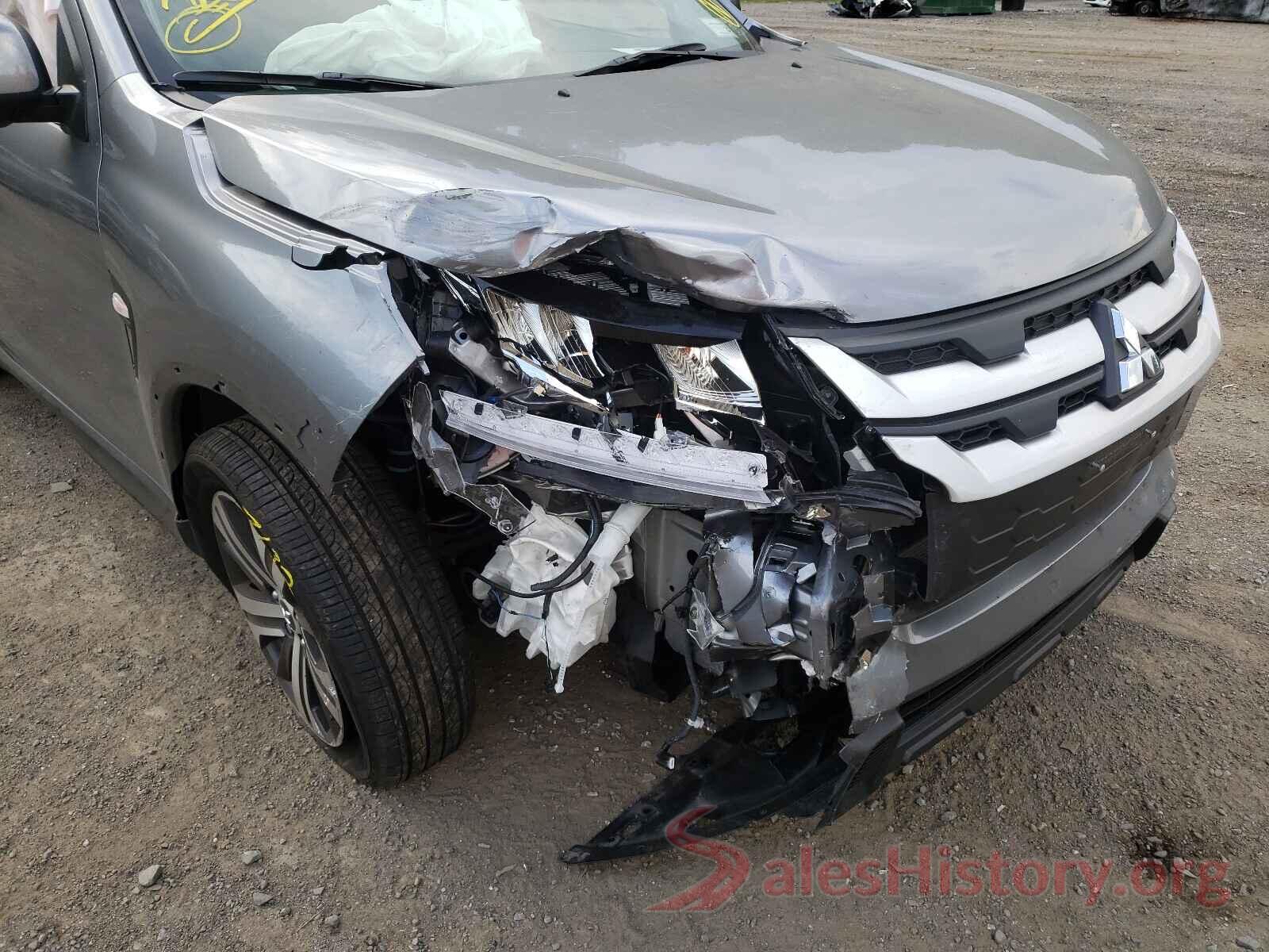 JA4ARUAU7MU009726 2021 MITSUBISHI OUTLANDER