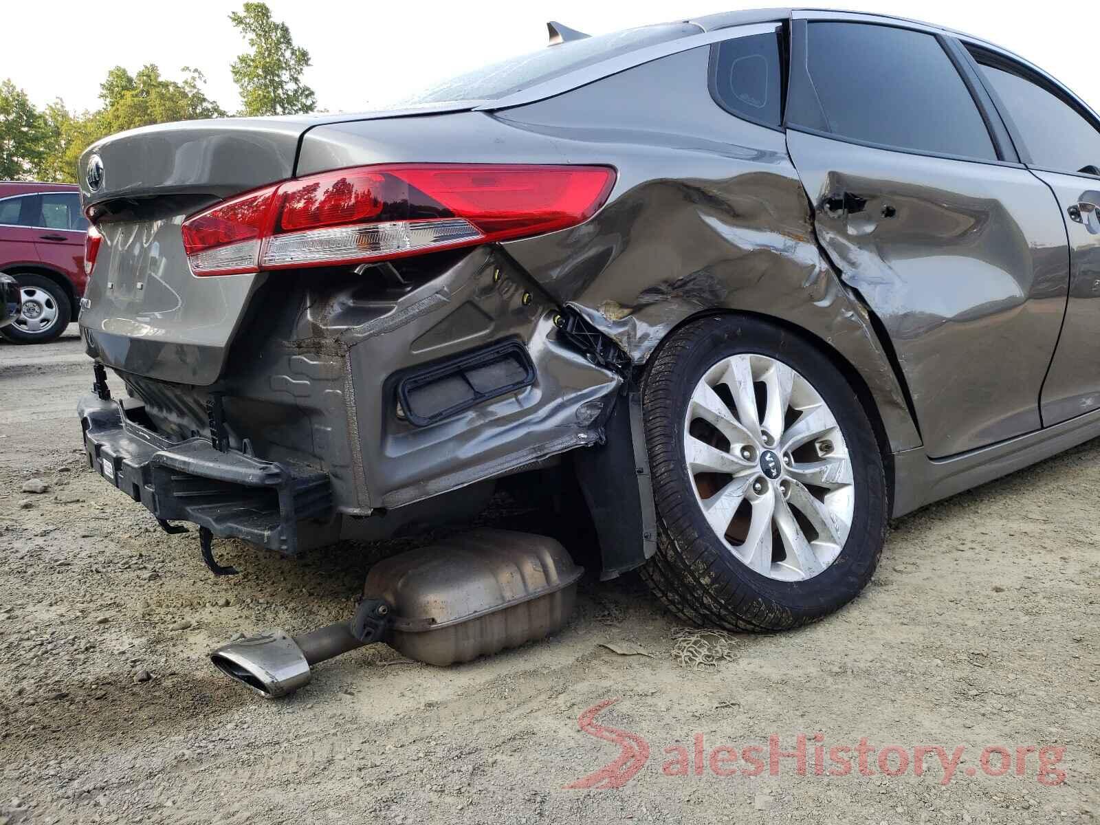 5XXGT4L39GG003684 2016 KIA OPTIMA