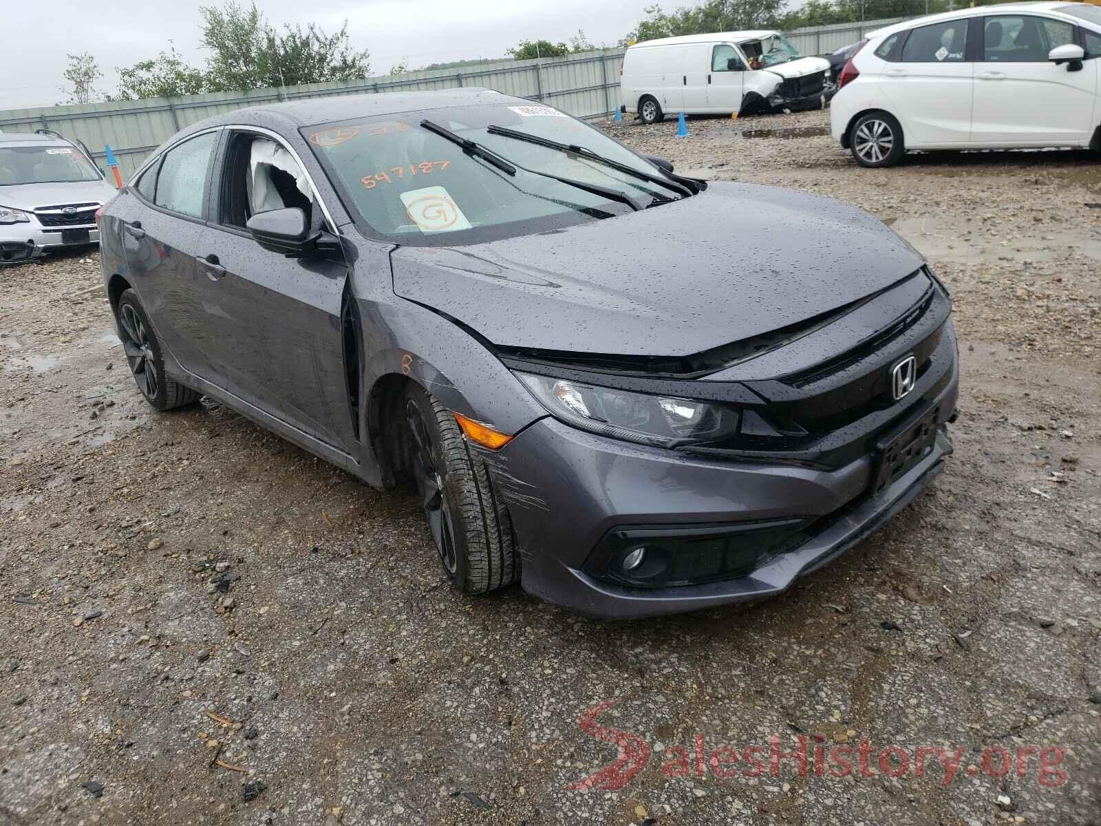 2HGFC2F8XKH547187 2019 HONDA CIVIC