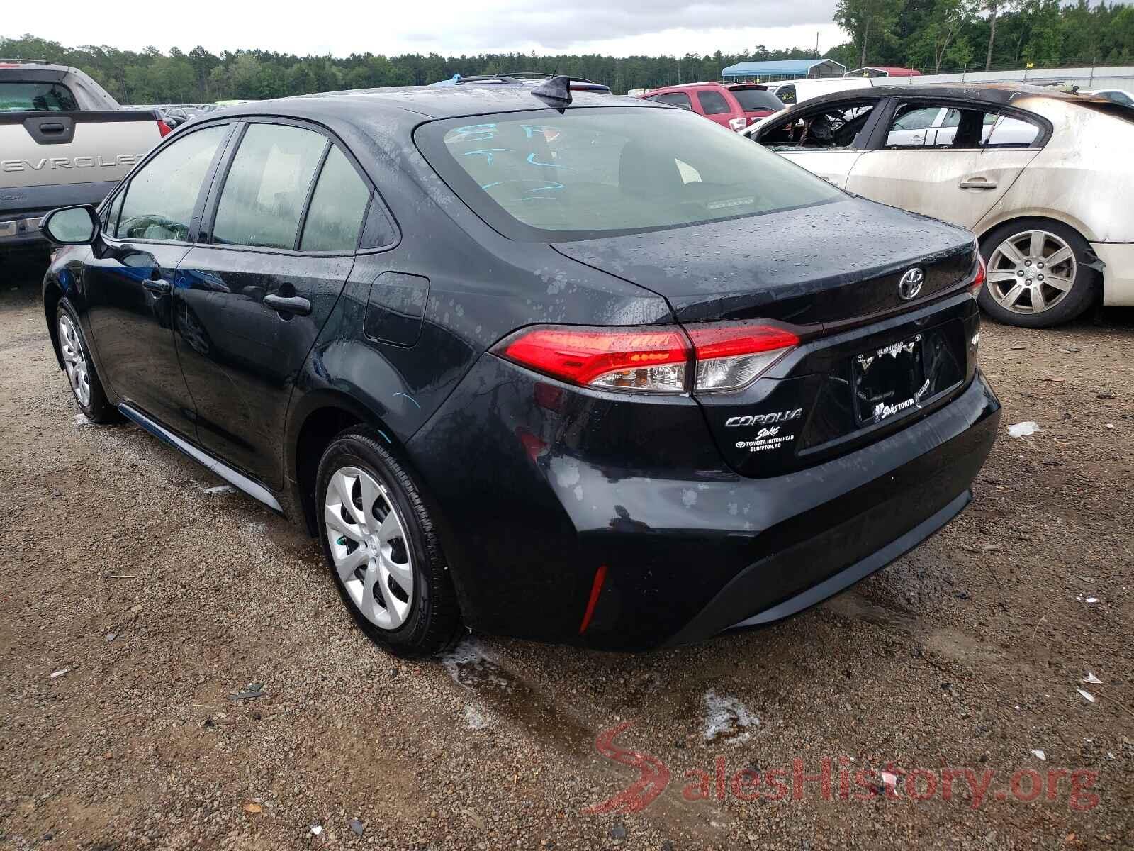 JTDEPMAE7MJ156023 2021 TOYOTA COROLLA