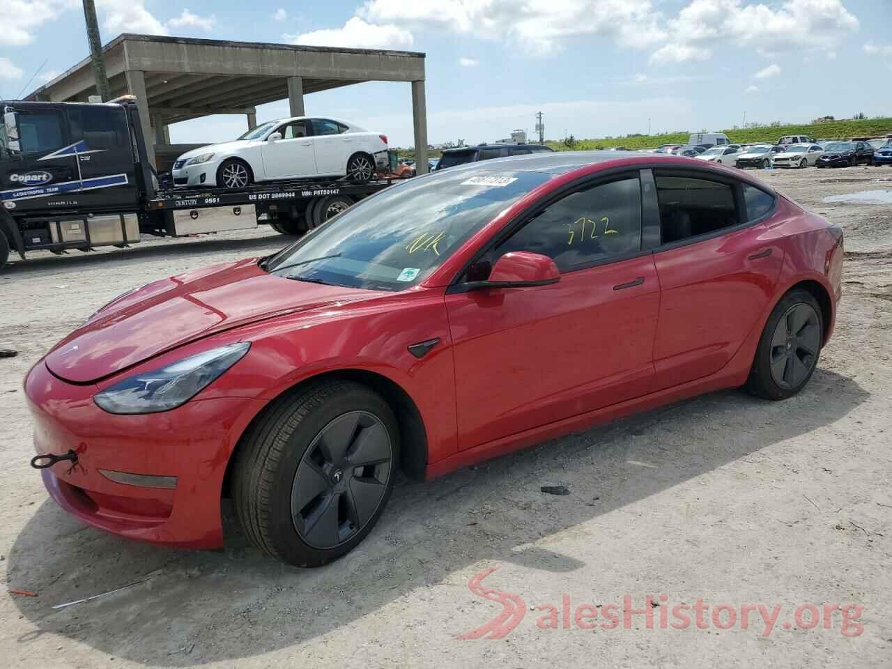 5YJ3E1EA6NF320406 2022 TESLA MODEL 3