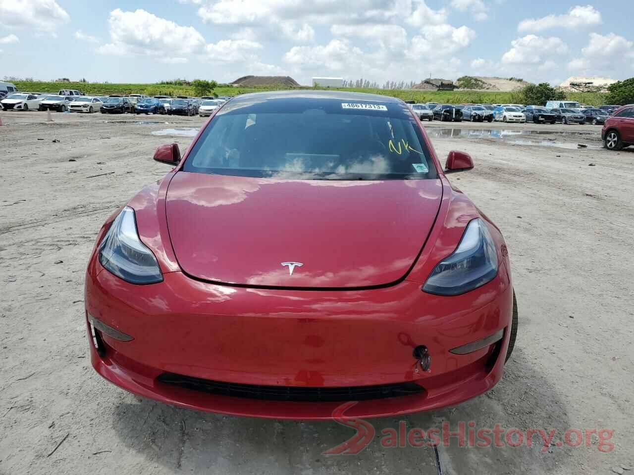 5YJ3E1EA6NF320406 2022 TESLA MODEL 3