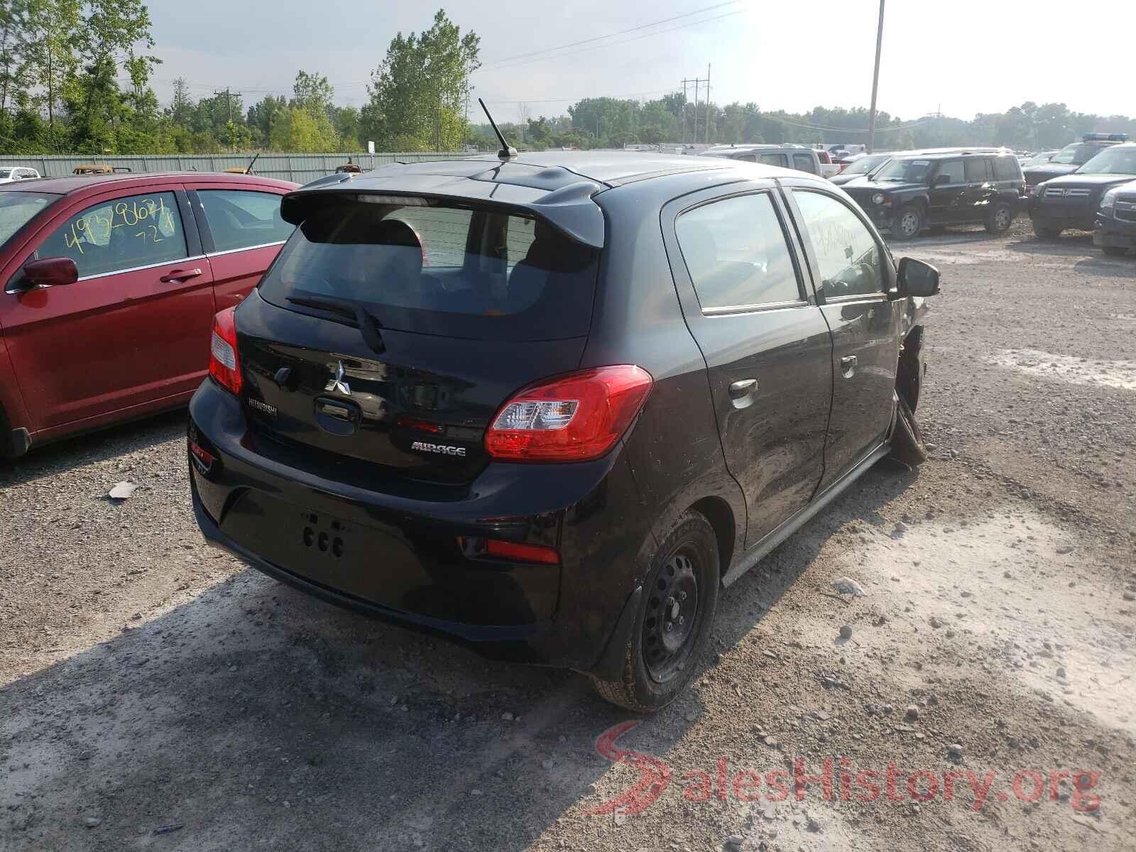 ML32A3HJ7JH007666 2018 MITSUBISHI MIRAGE