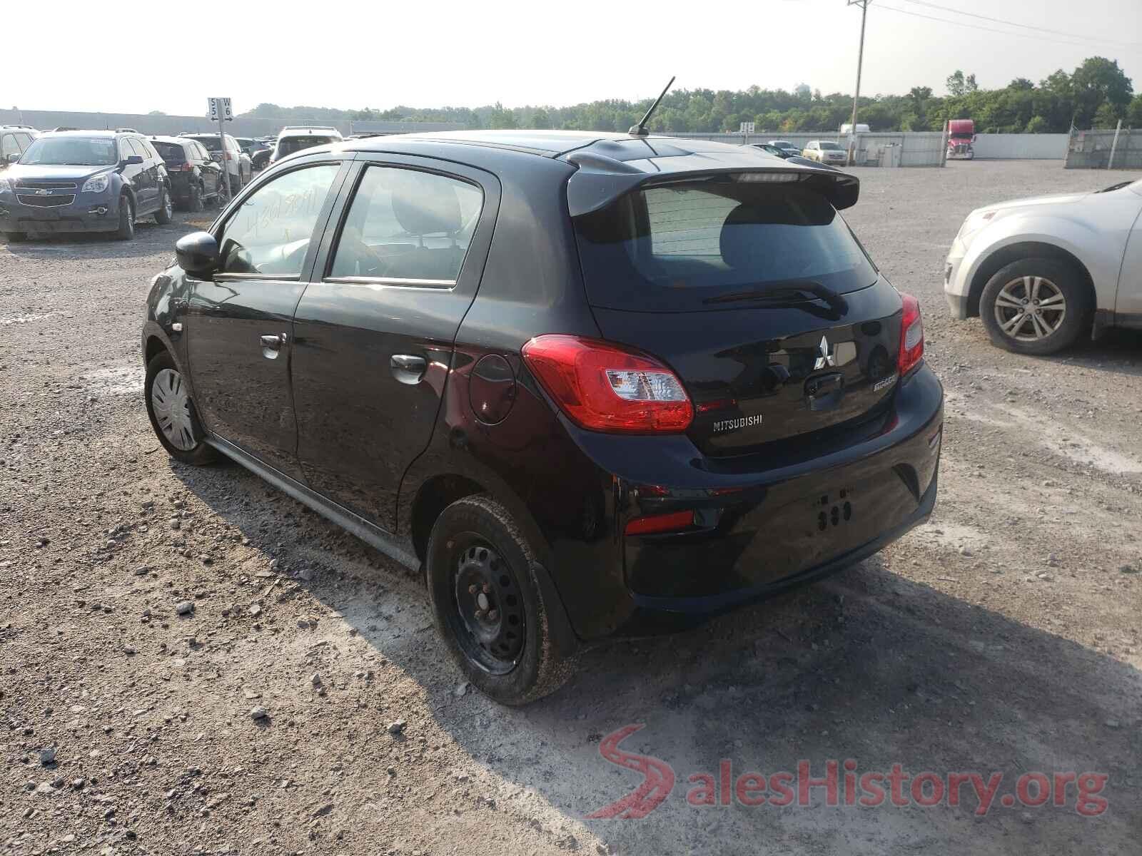 ML32A3HJ7JH007666 2018 MITSUBISHI MIRAGE