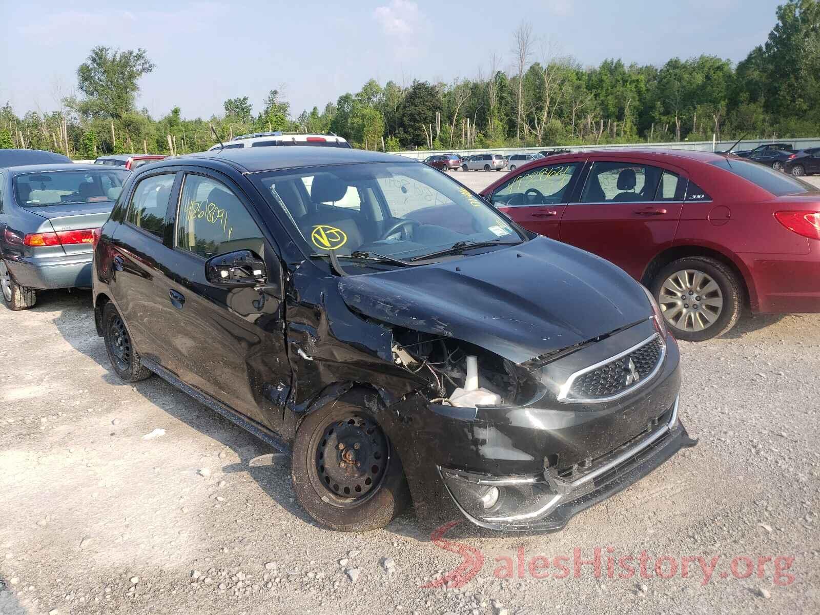 ML32A3HJ7JH007666 2018 MITSUBISHI MIRAGE