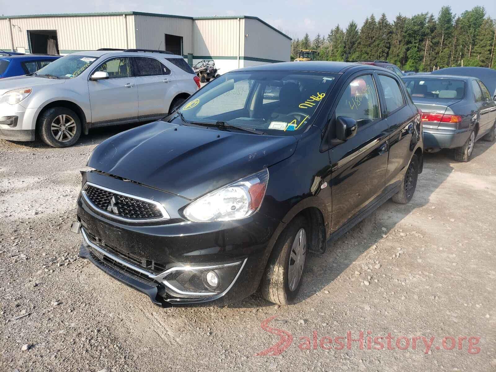 ML32A3HJ7JH007666 2018 MITSUBISHI MIRAGE