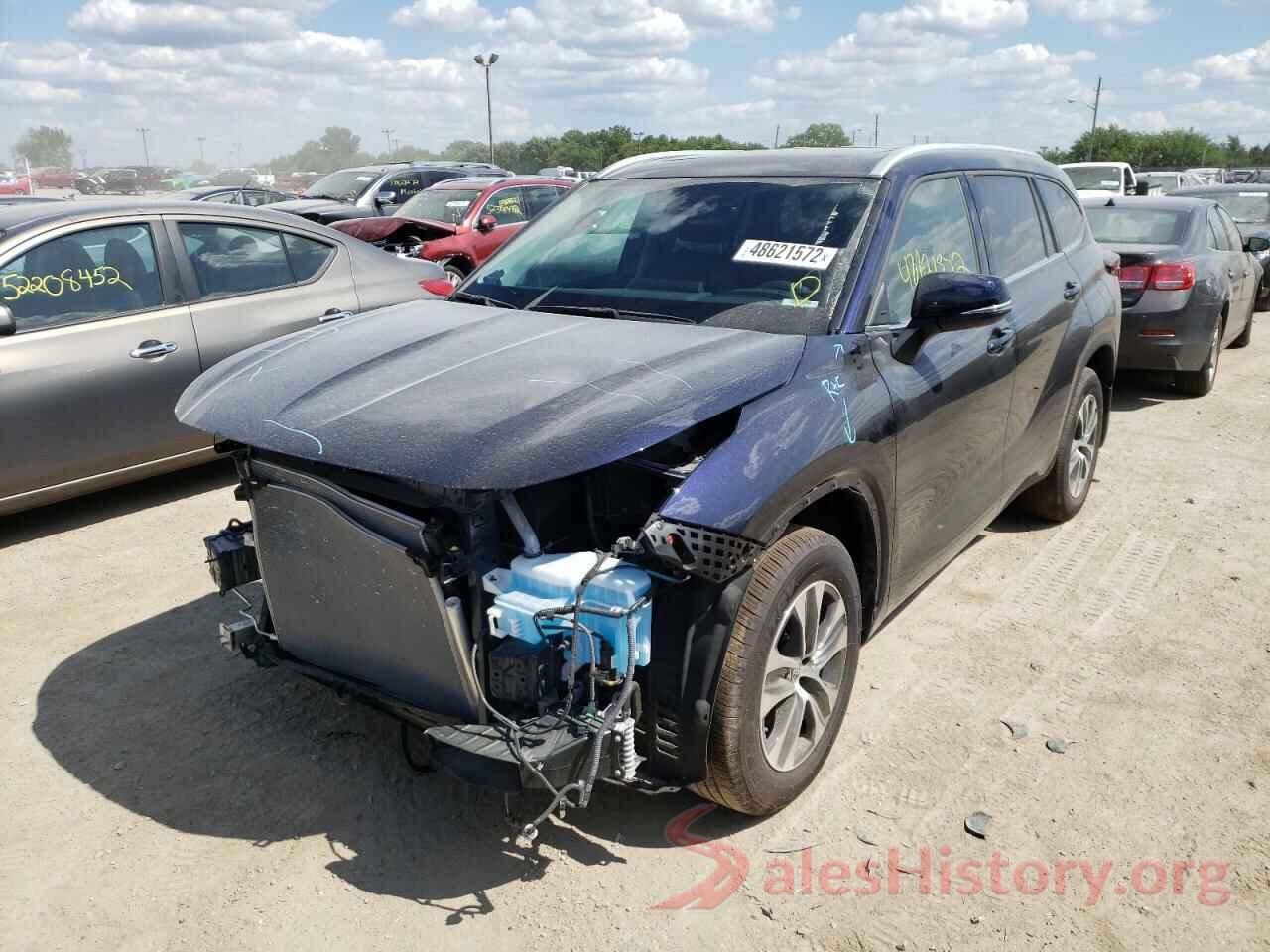 5TDGZRBH8NS574815 2022 TOYOTA HIGHLANDER