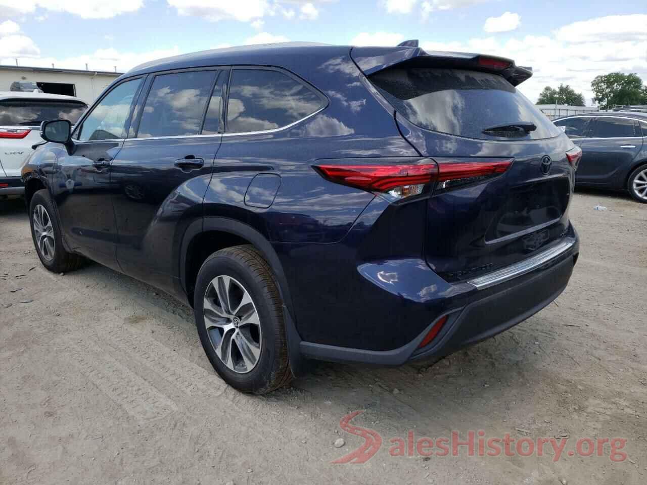 5TDGZRBH8NS574815 2022 TOYOTA HIGHLANDER