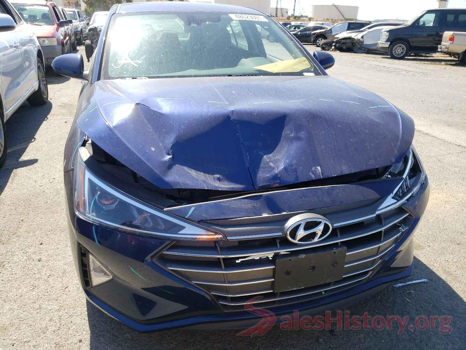 5NPD84LF7KH421009 2019 HYUNDAI ELANTRA