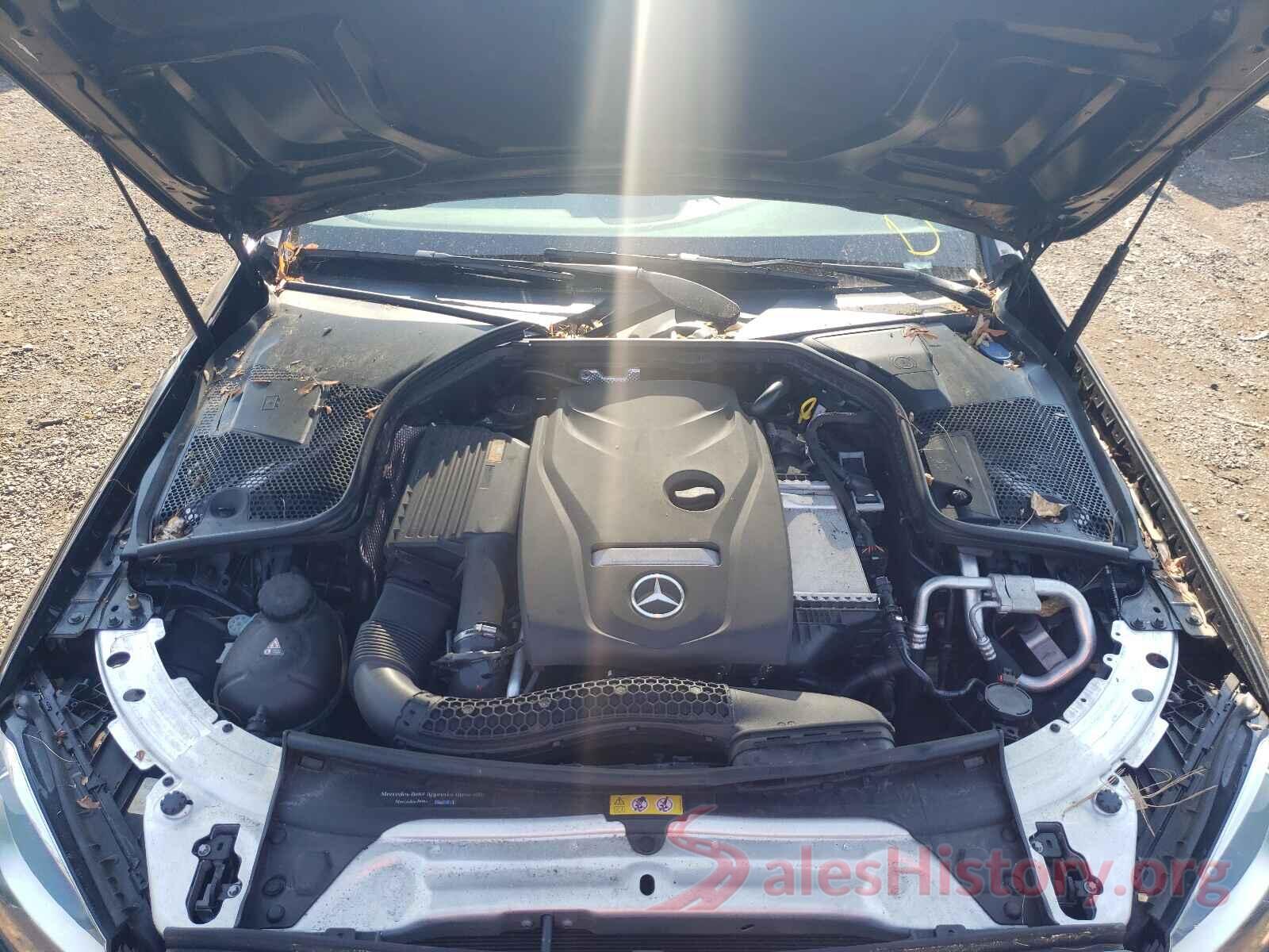 55SWF4KBXHU189816 2017 MERCEDES-BENZ C CLASS