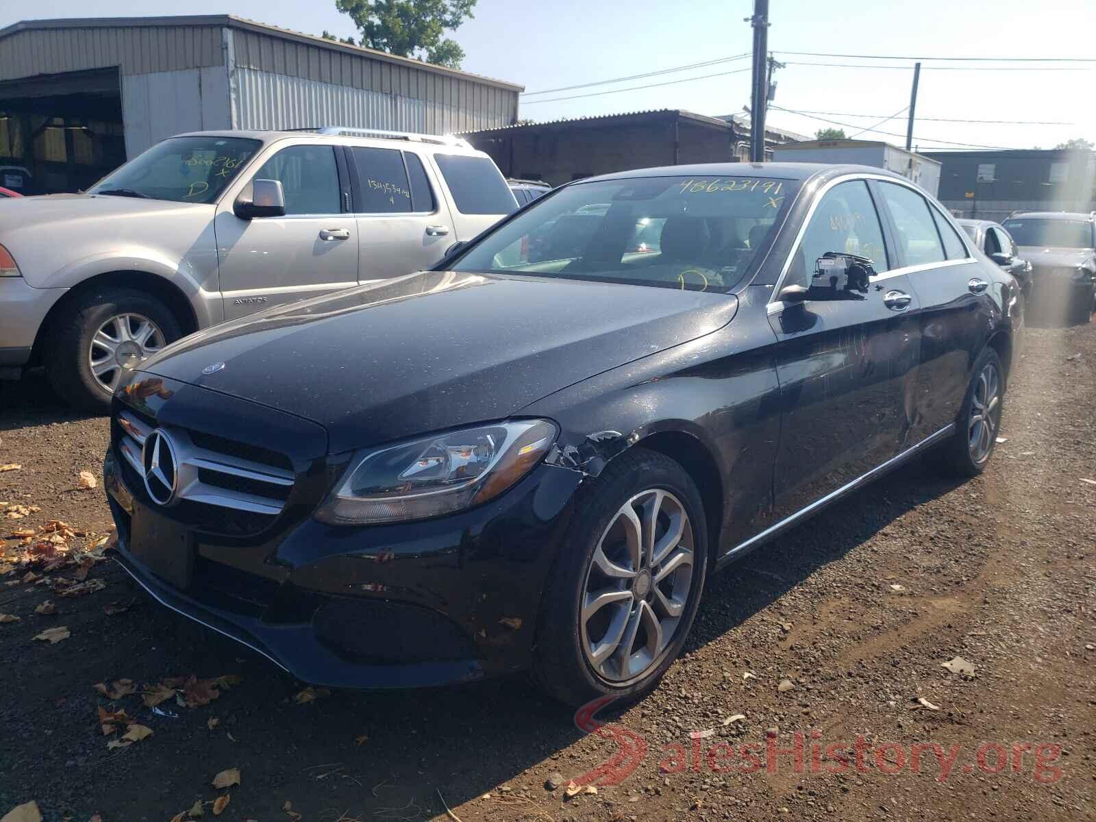 55SWF4KBXHU189816 2017 MERCEDES-BENZ C CLASS