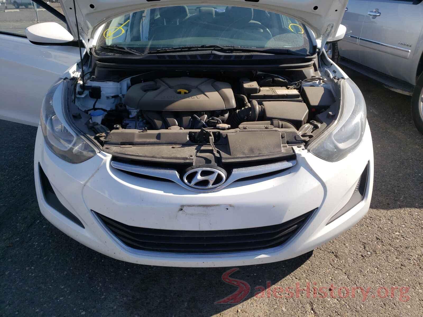 5NPDH4AE6GH681760 2016 HYUNDAI ELANTRA