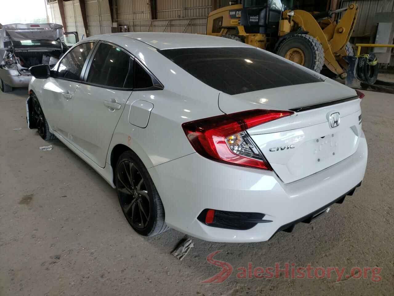 19XFC2F8XLE001629 2020 HONDA CIVIC