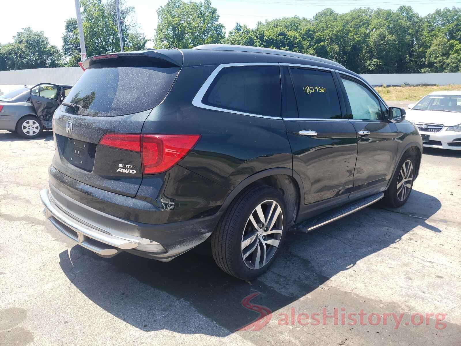 5FNYF6H06GB127839 2016 HONDA PILOT