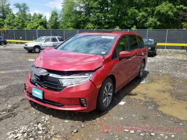 5FNRL6H87NB001859 2022 HONDA ODYSSEY