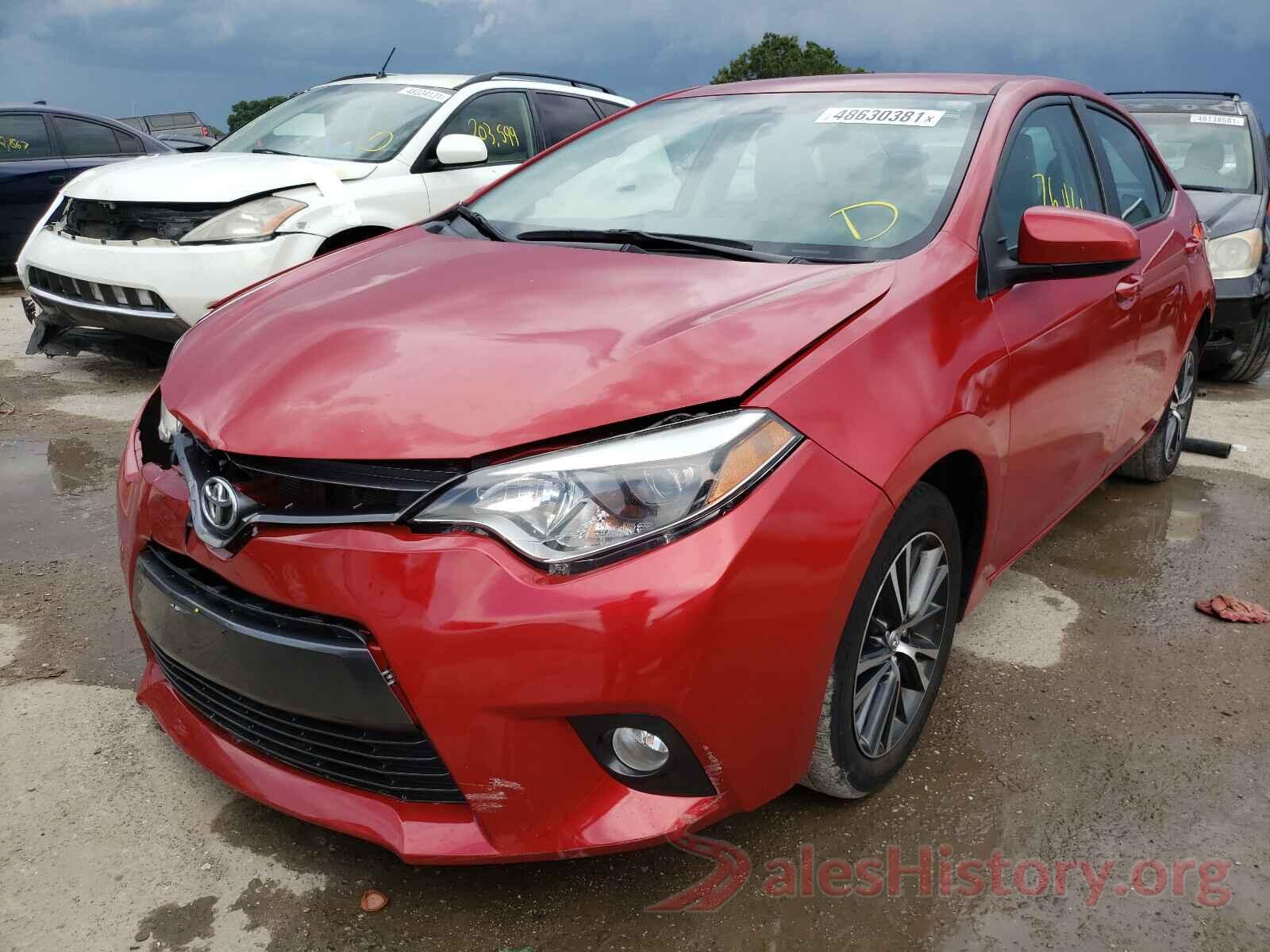 2T1BURHE3GC744077 2016 TOYOTA COROLLA