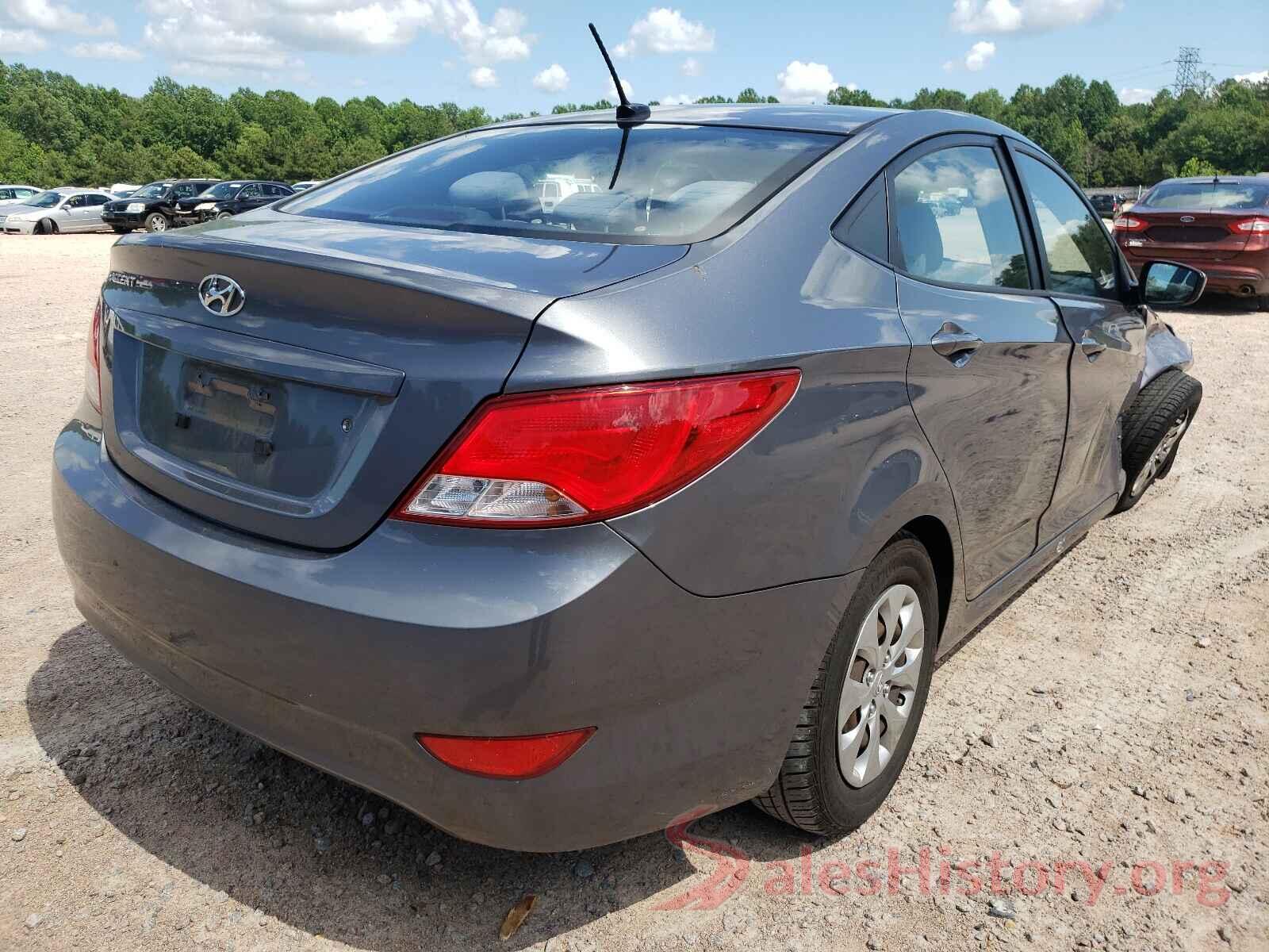 KMHCT4AE1GU965650 2016 HYUNDAI ACCENT