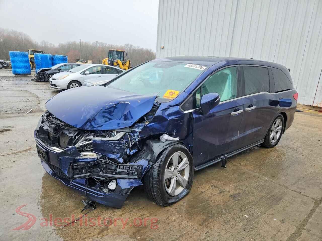 5FNRL6H78JB045547 2018 HONDA ODYSSEY